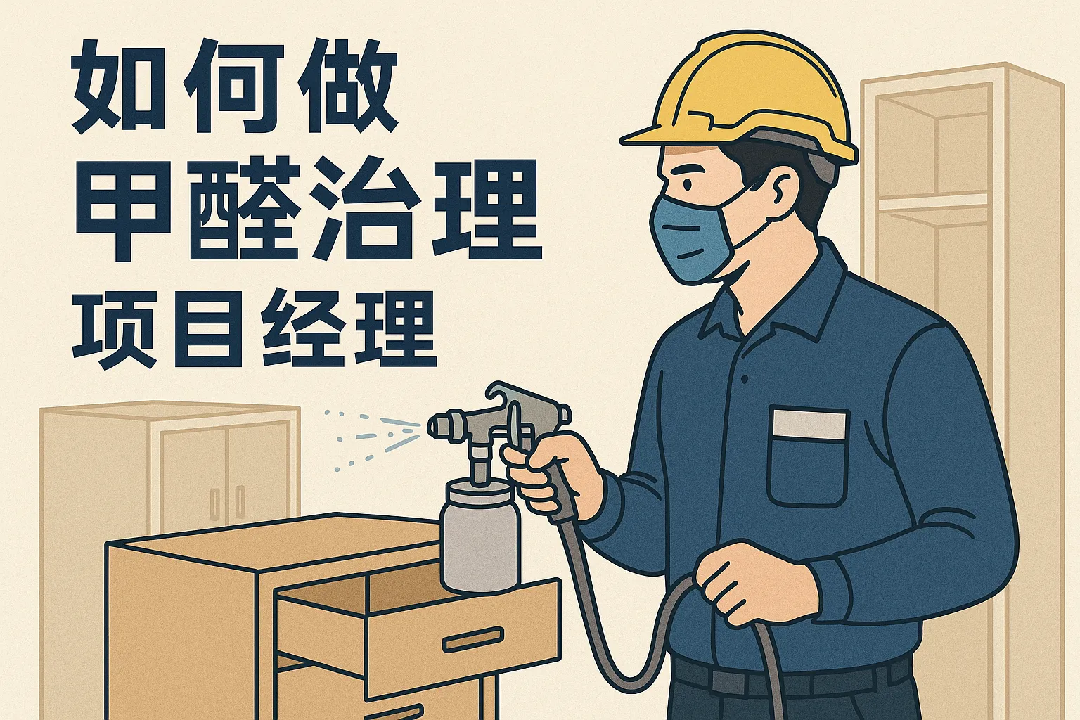 如何做甲醛治理项目经理