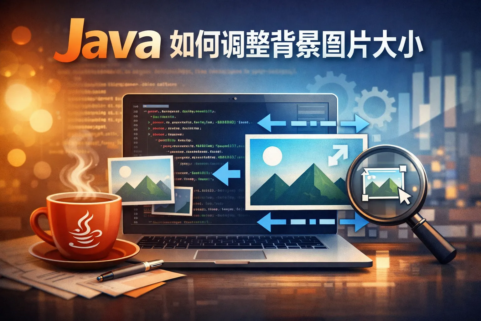 Java如何调整背景图片大小