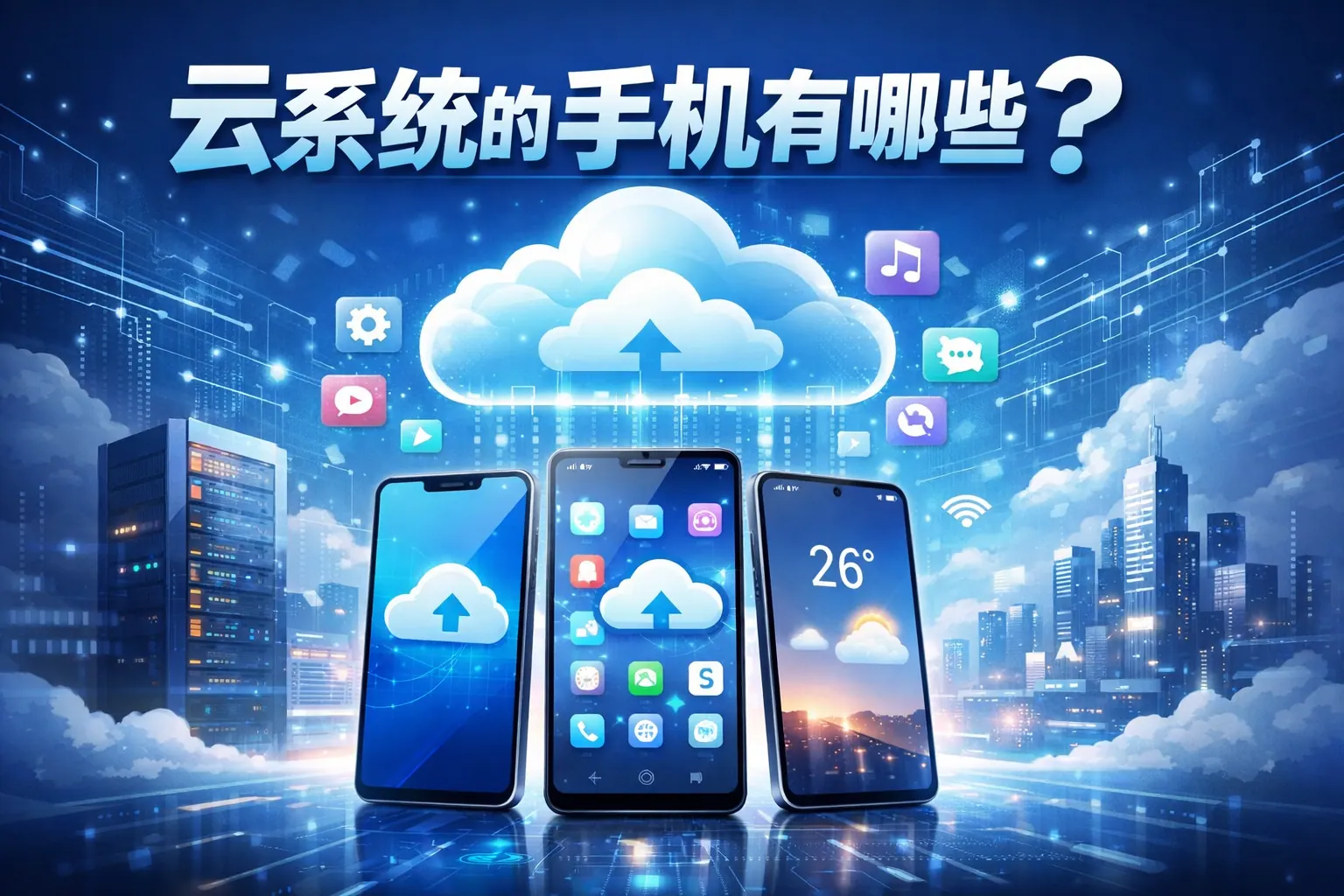 云系统的手机有哪些