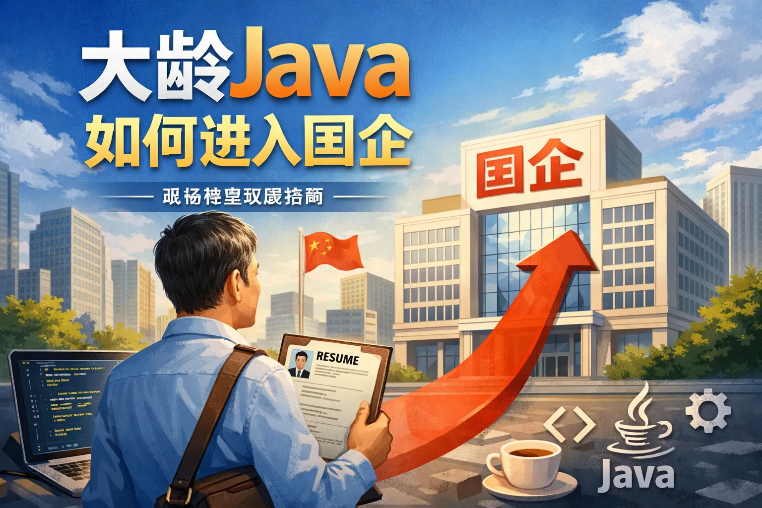 大龄java 如何进入国企