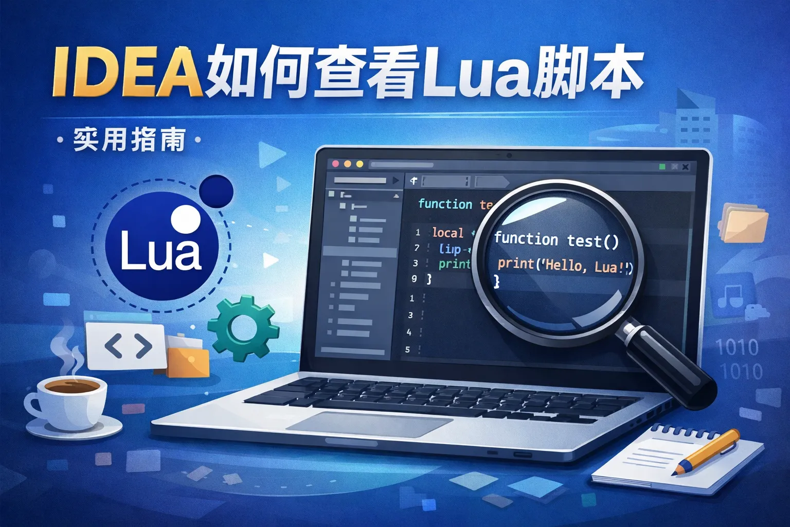idea如何查看lua脚本