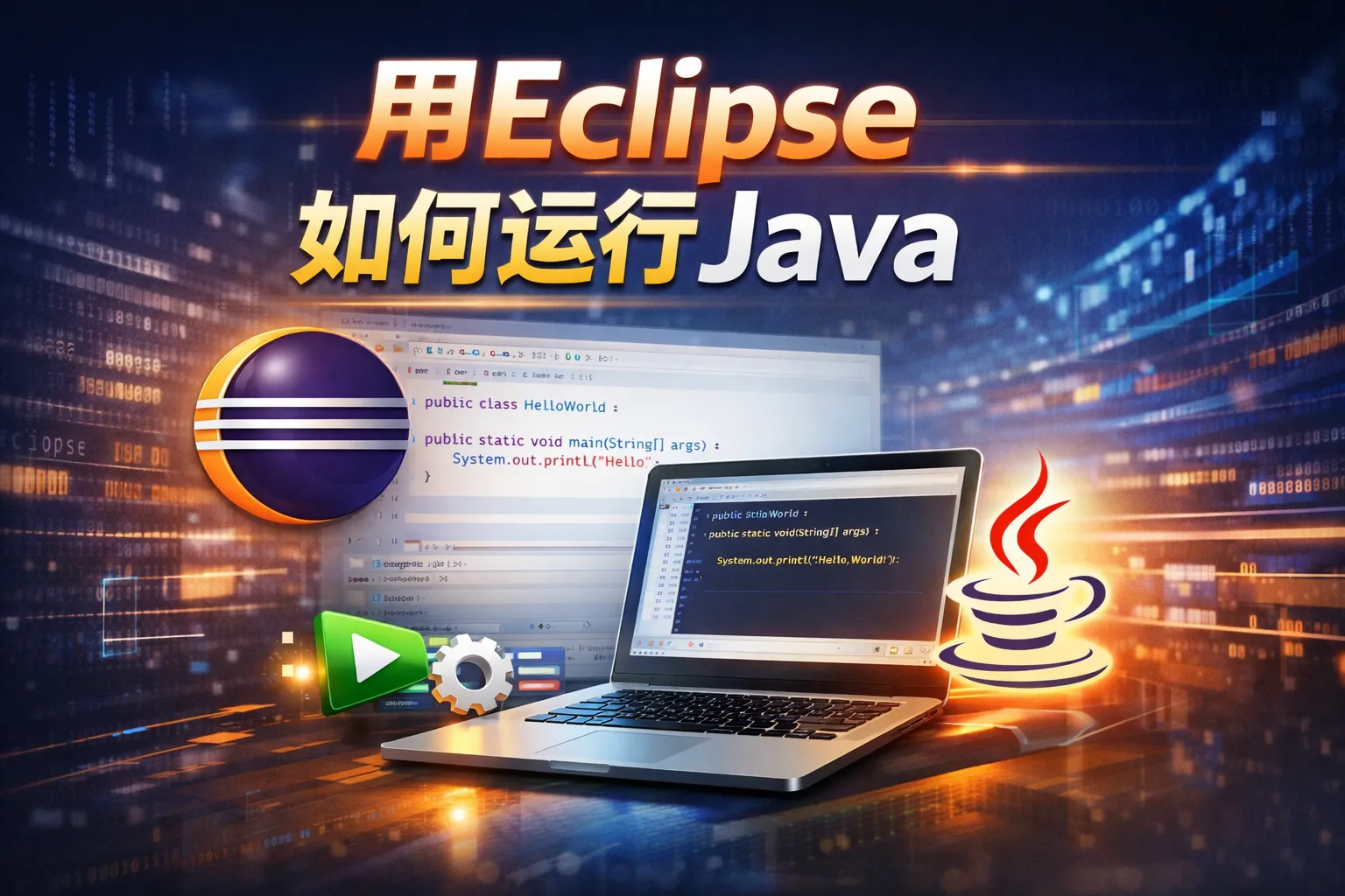 用eclipse如何运行java