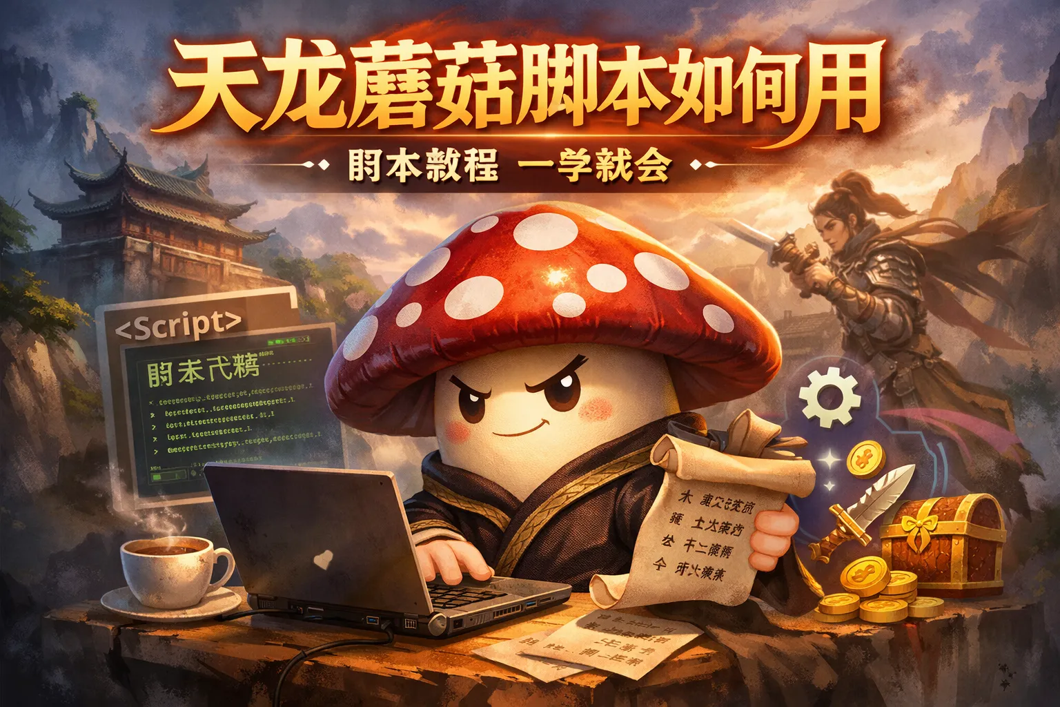 天龙蘑菇脚本如何用