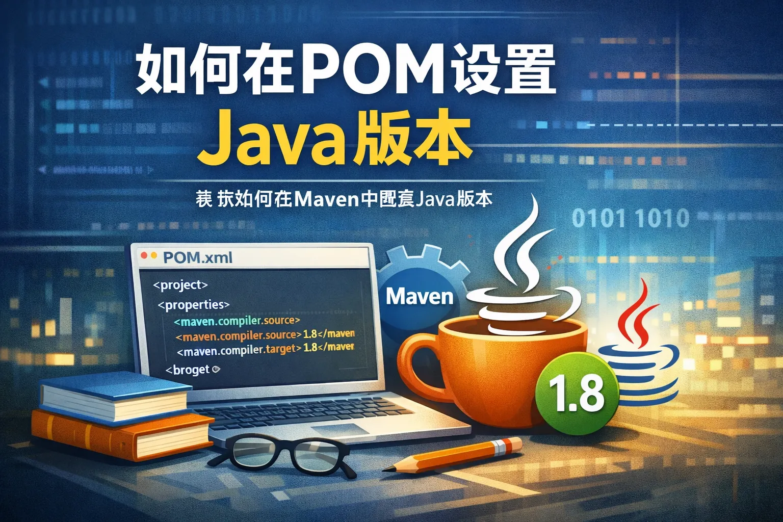 如何在pom设置java版本