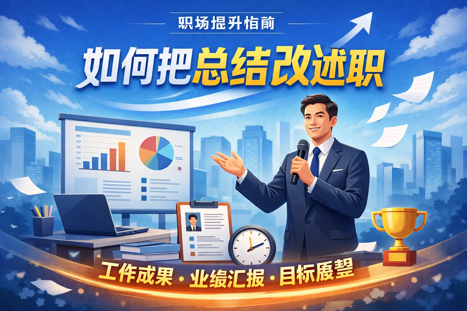 如何把总结改成述职