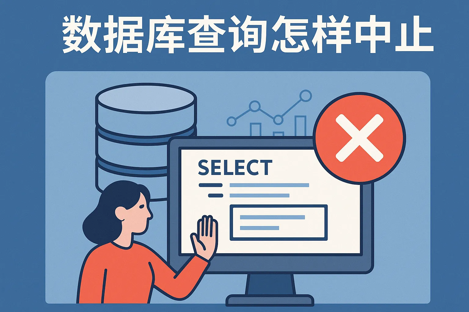 数据库查询怎么中止