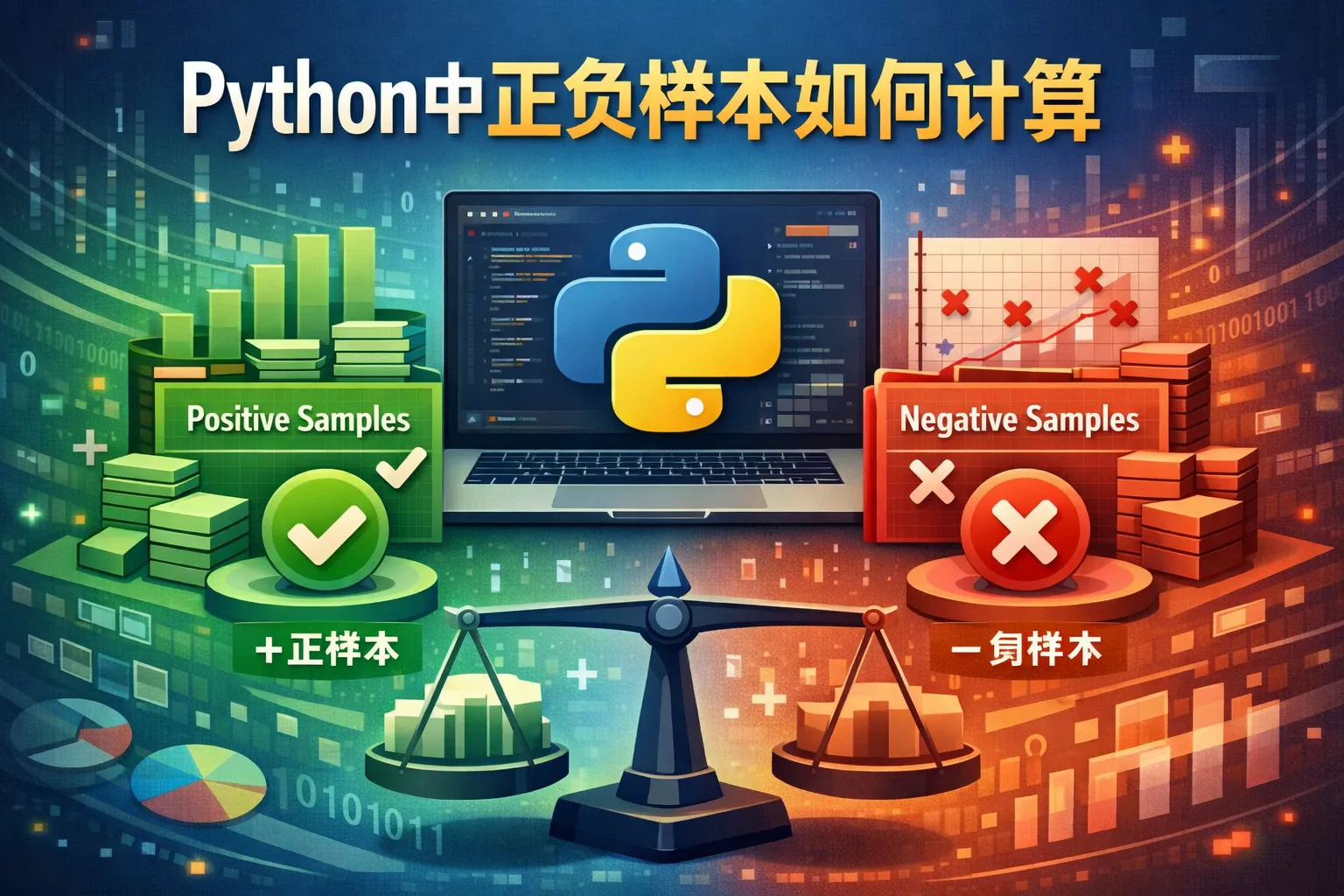 python中正负样本如何计算