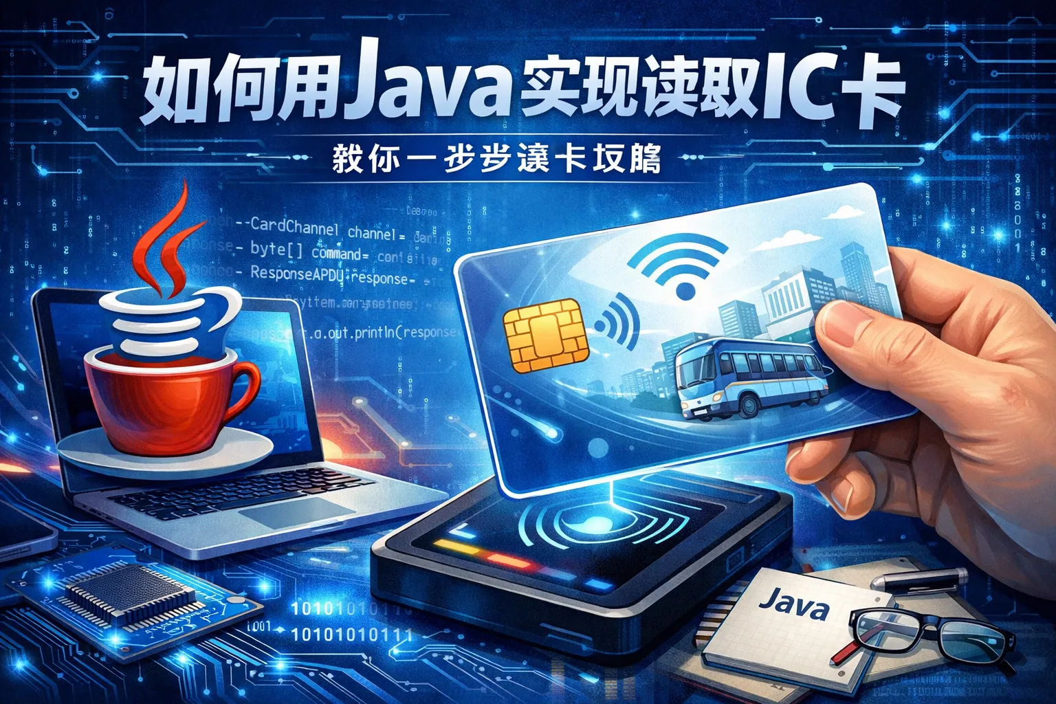 如何用java实现读取ic卡
