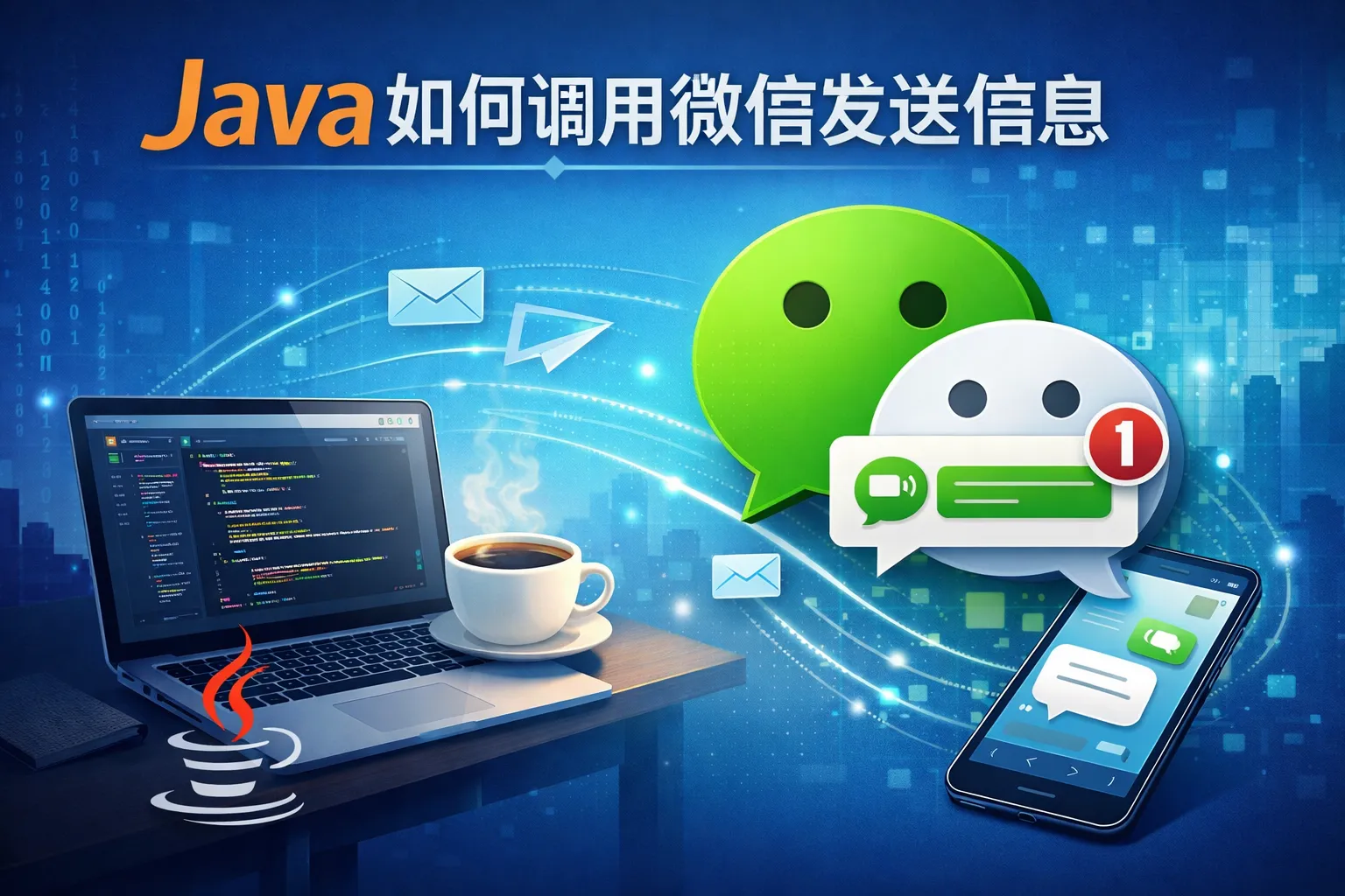 java如何调用微信发送信息