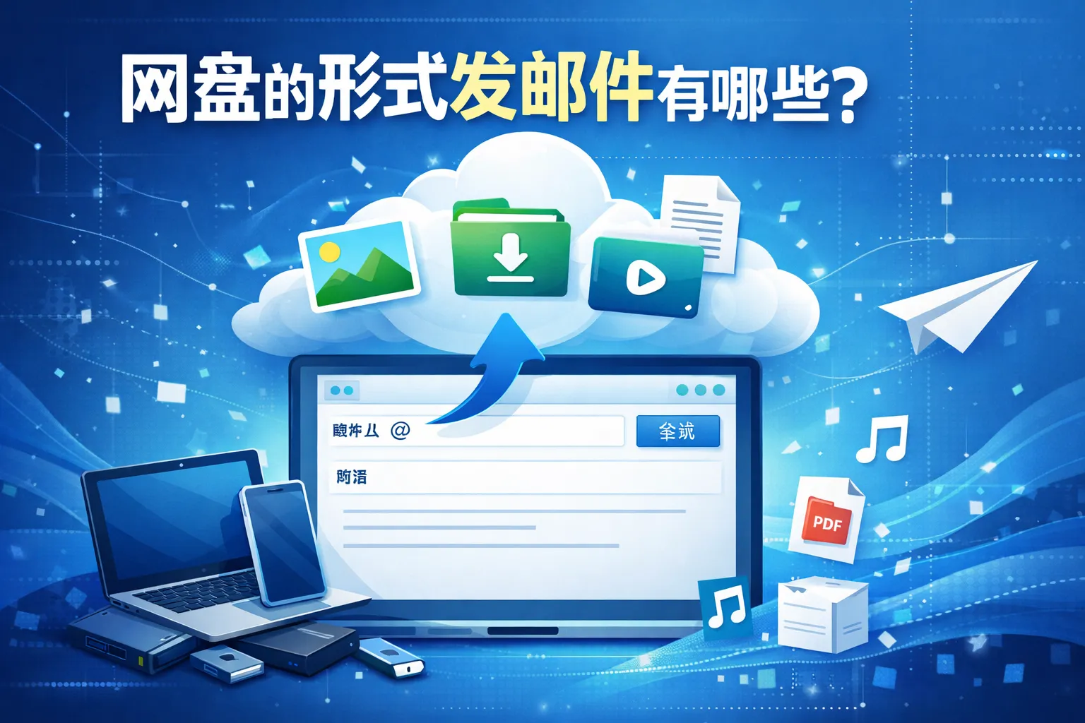 网盘的形式发邮件有哪些