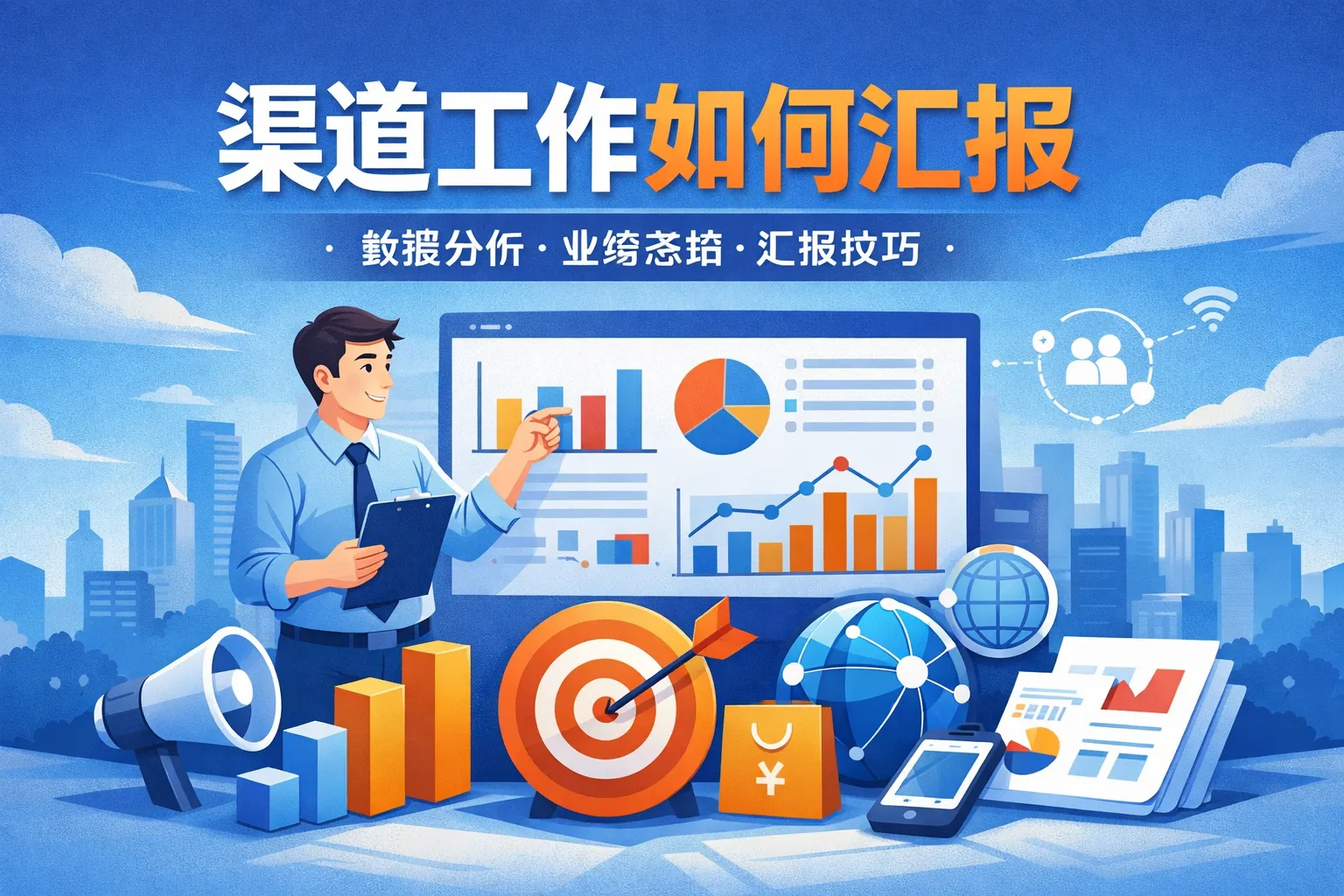 渠道工作如何汇报