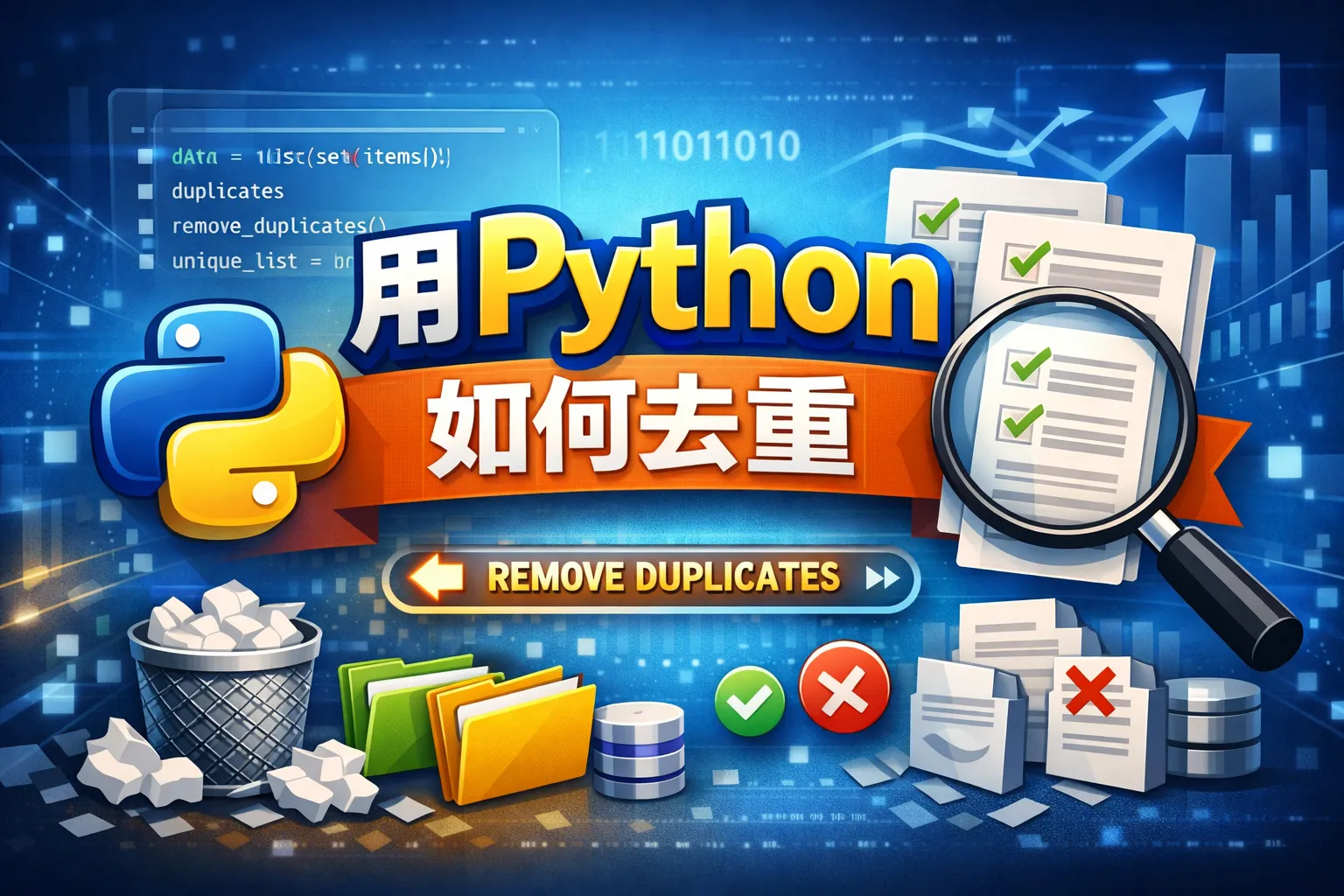 用python如何去重