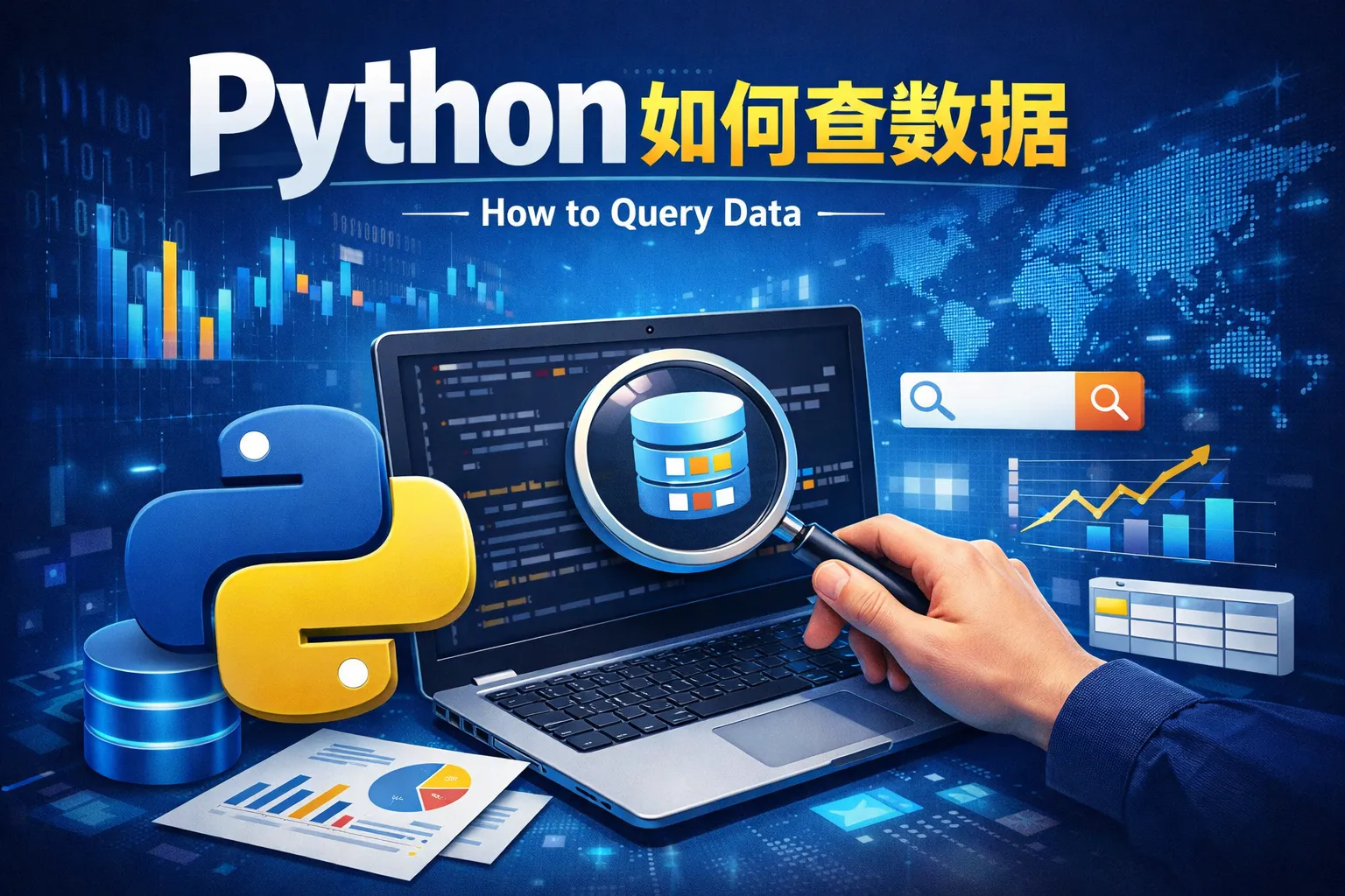 python如何查数据