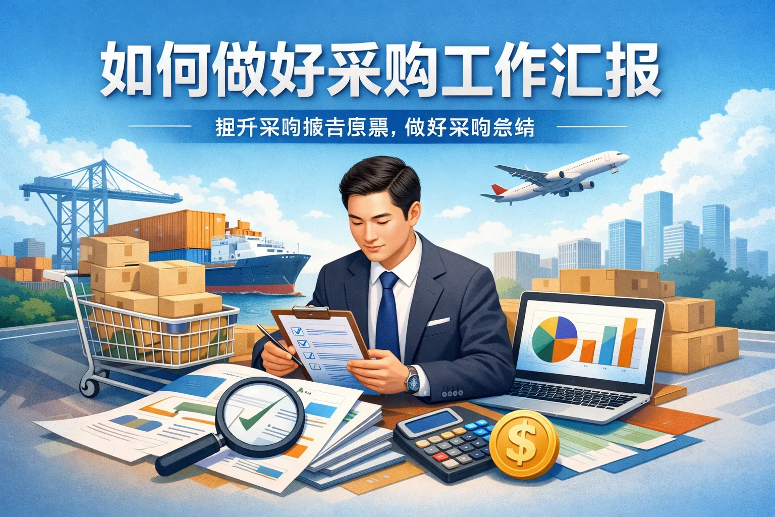 如何做好采购工作汇报