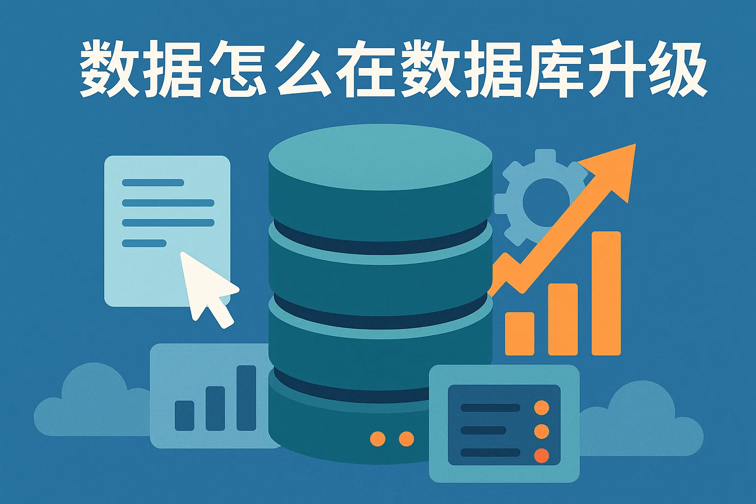 数据怎么在数据库升级