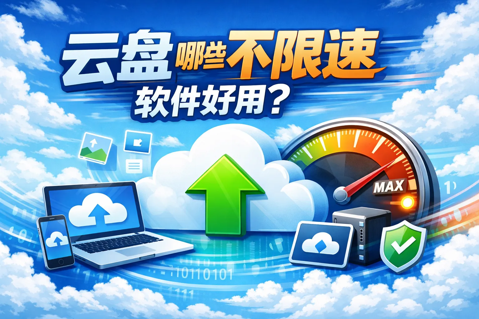 云盘哪些不限速的软件好用