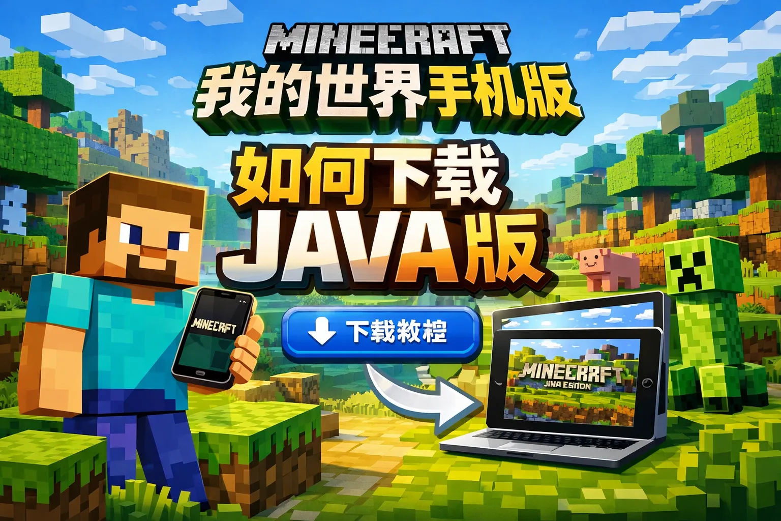 我的世界手机版如何下载java版