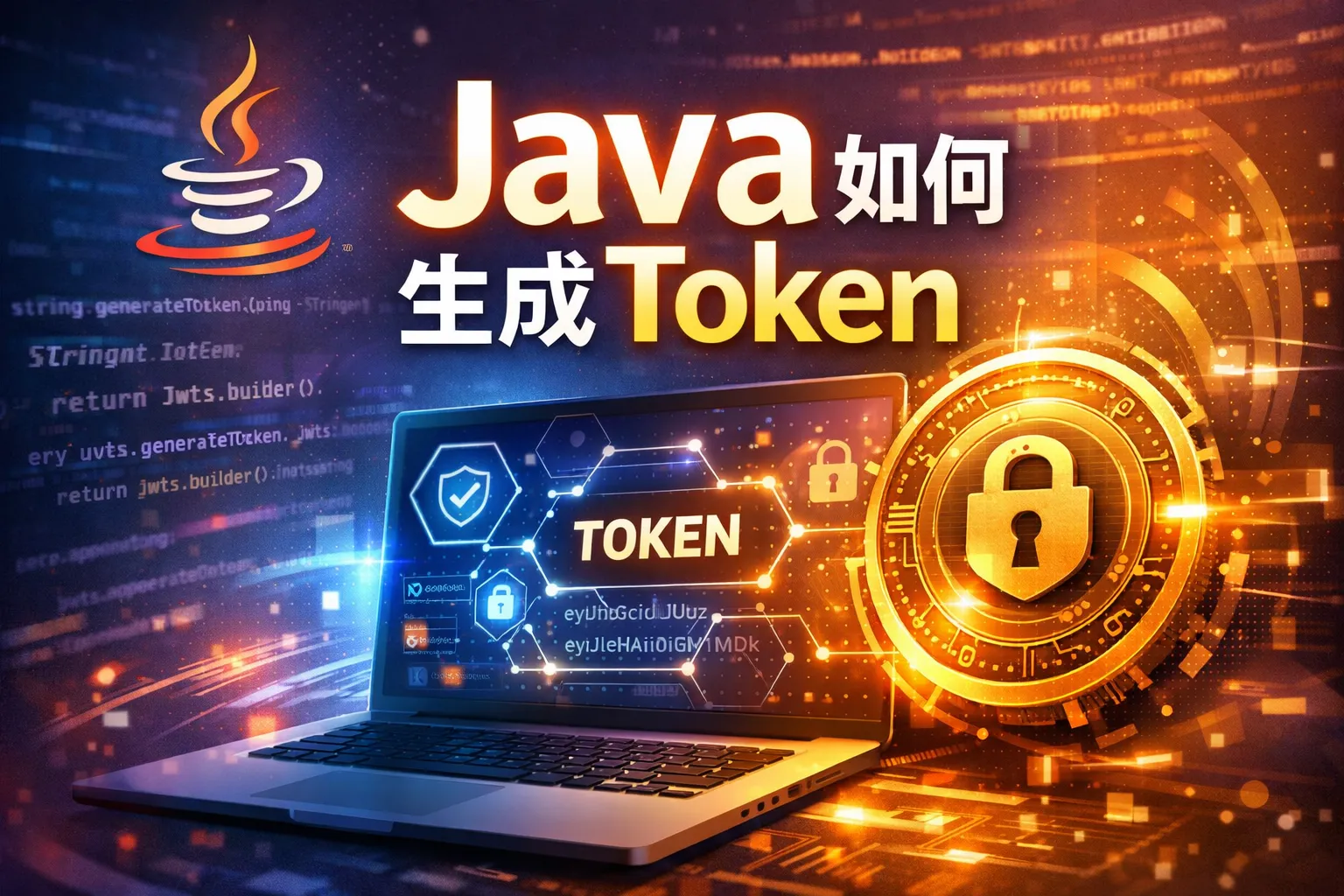 java如何生成token