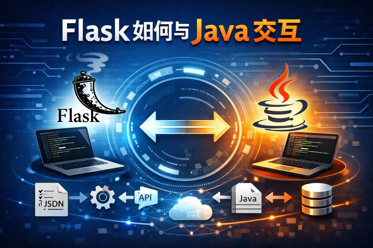 flask如何与java交互