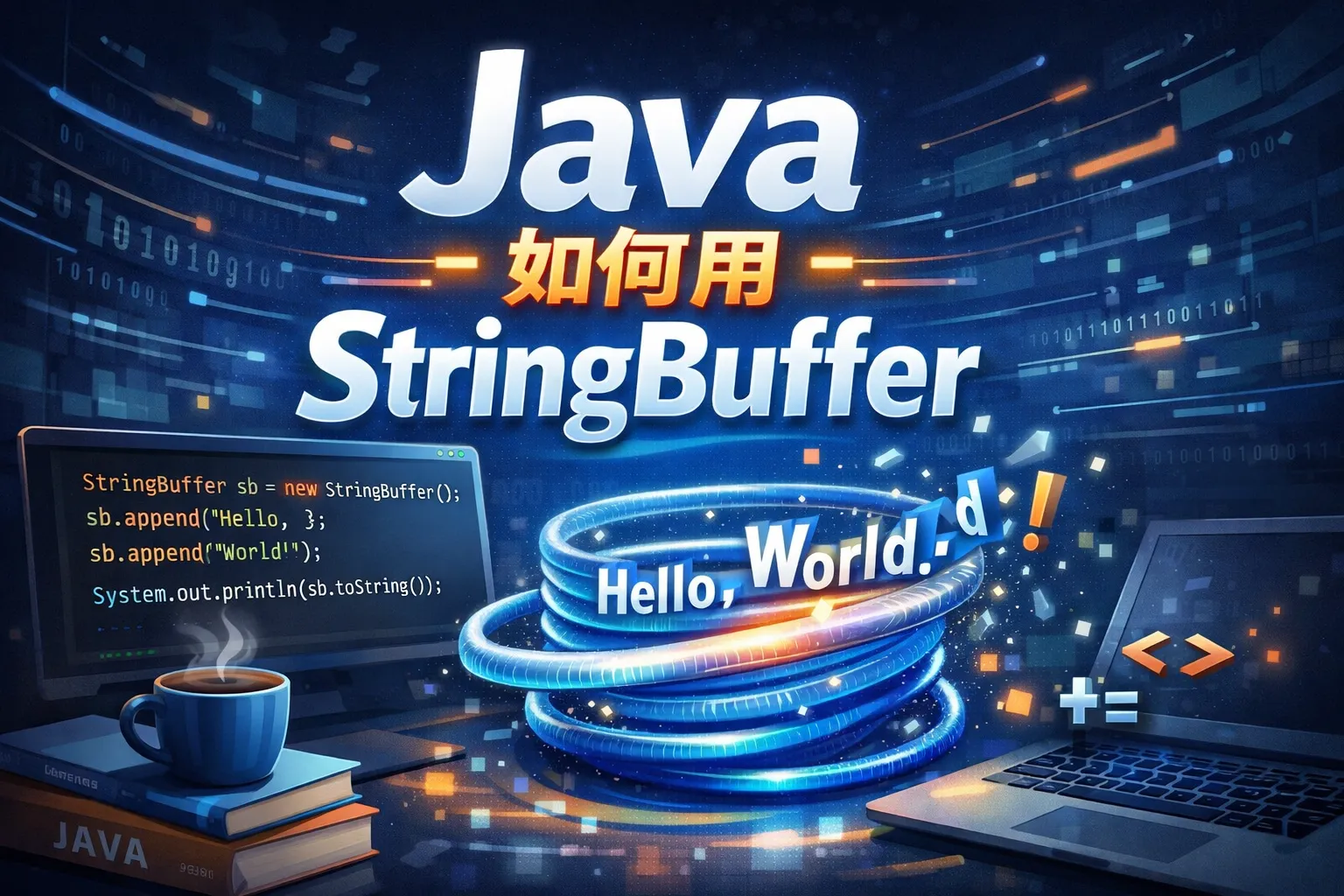 java 如何用stringbuffer
