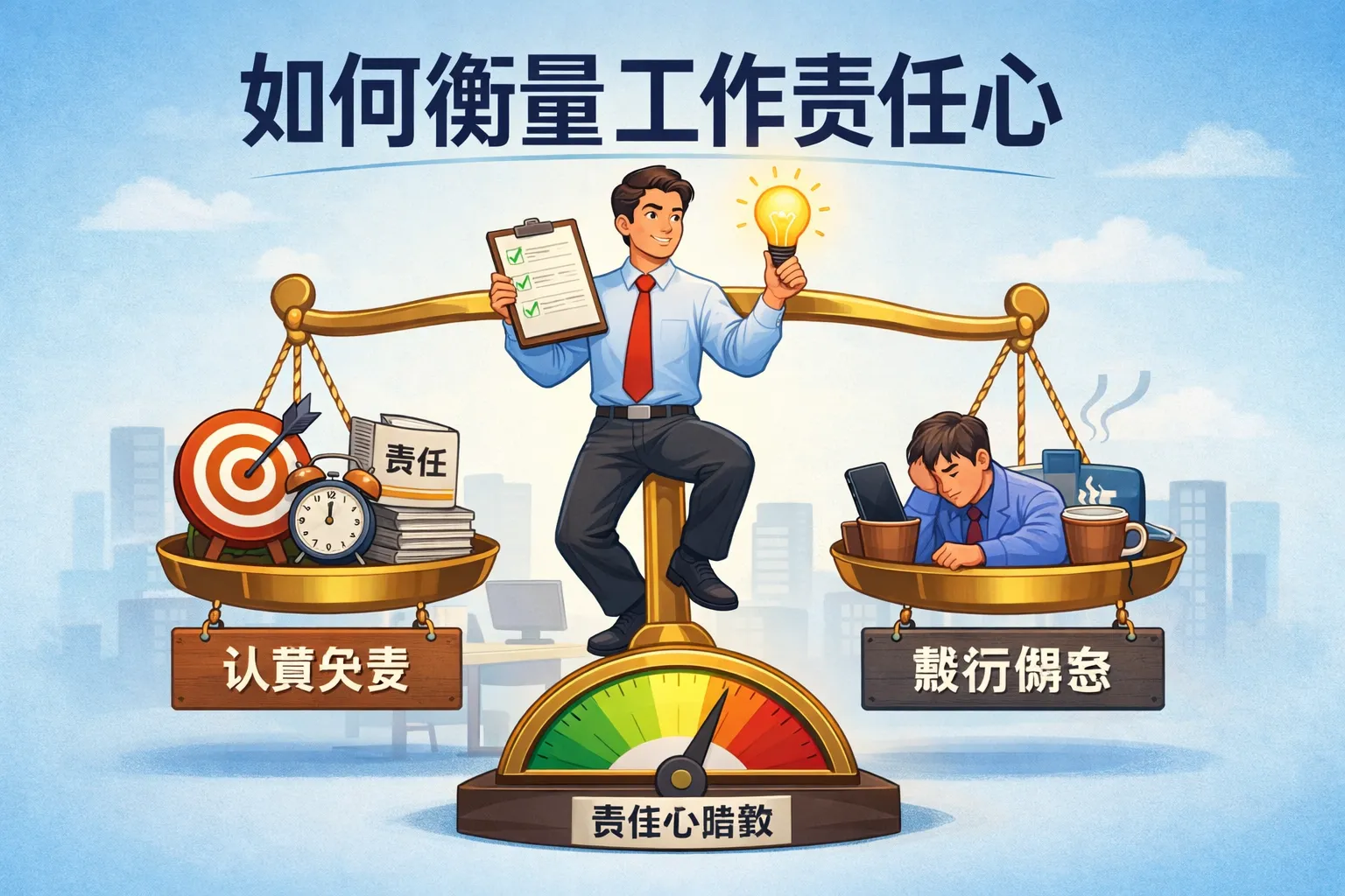 如何衡量工作责任心