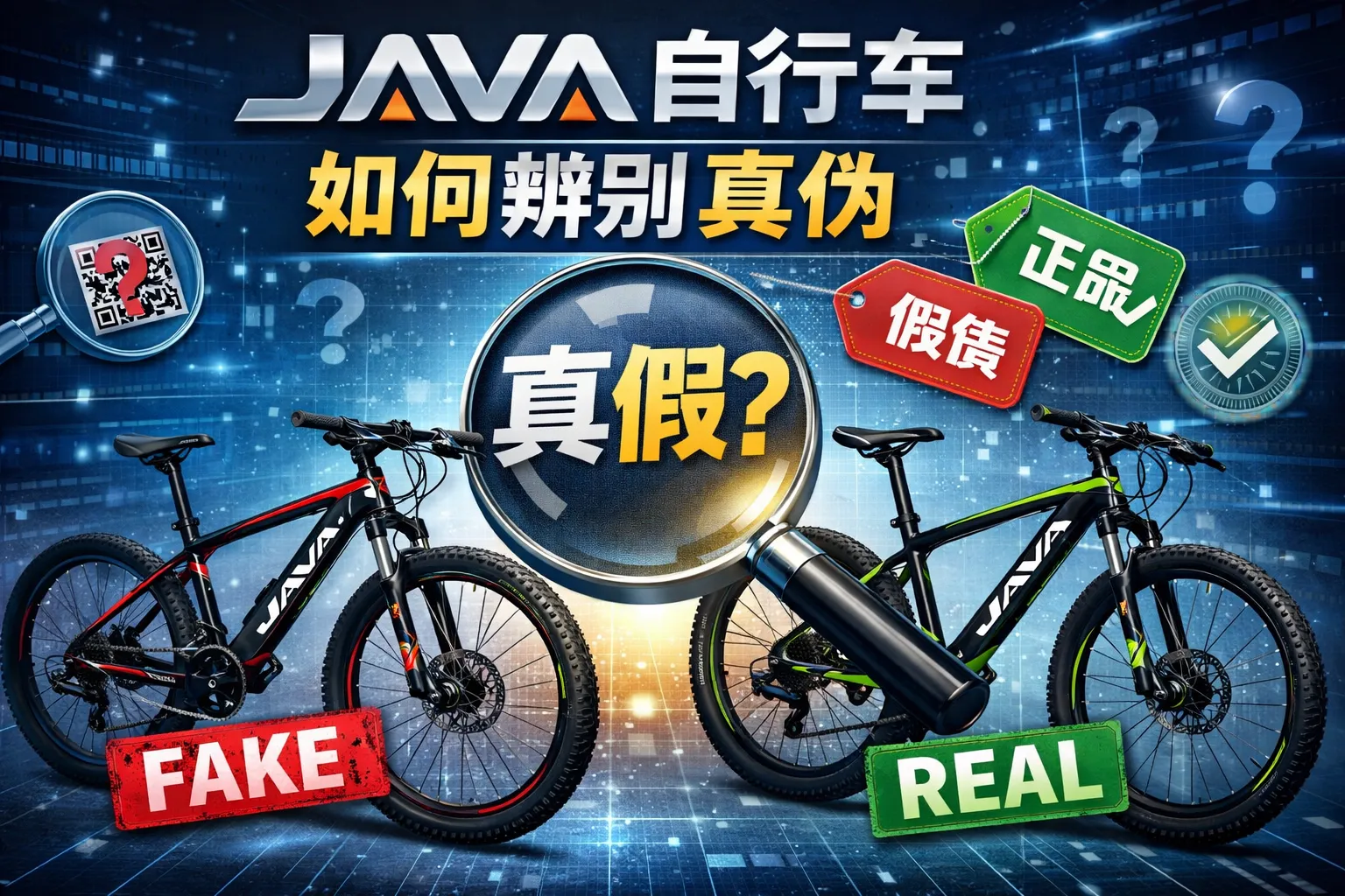 java自行车如何辨别真伪
