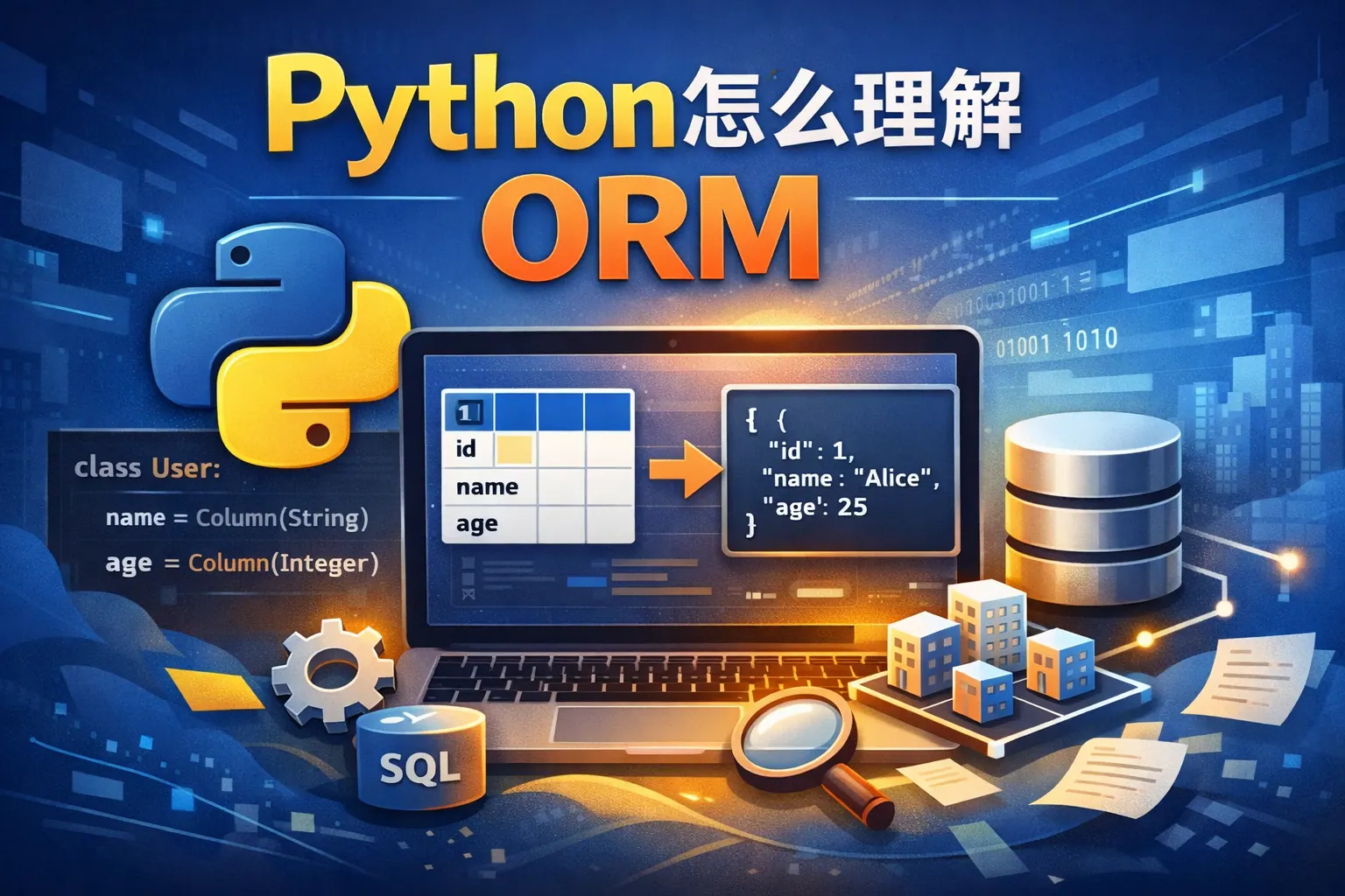 python怎么理解orm