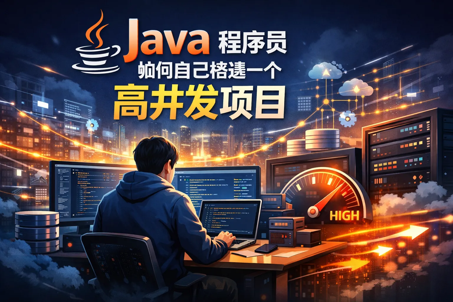 java程序员如何自己搭建一个高并发项目