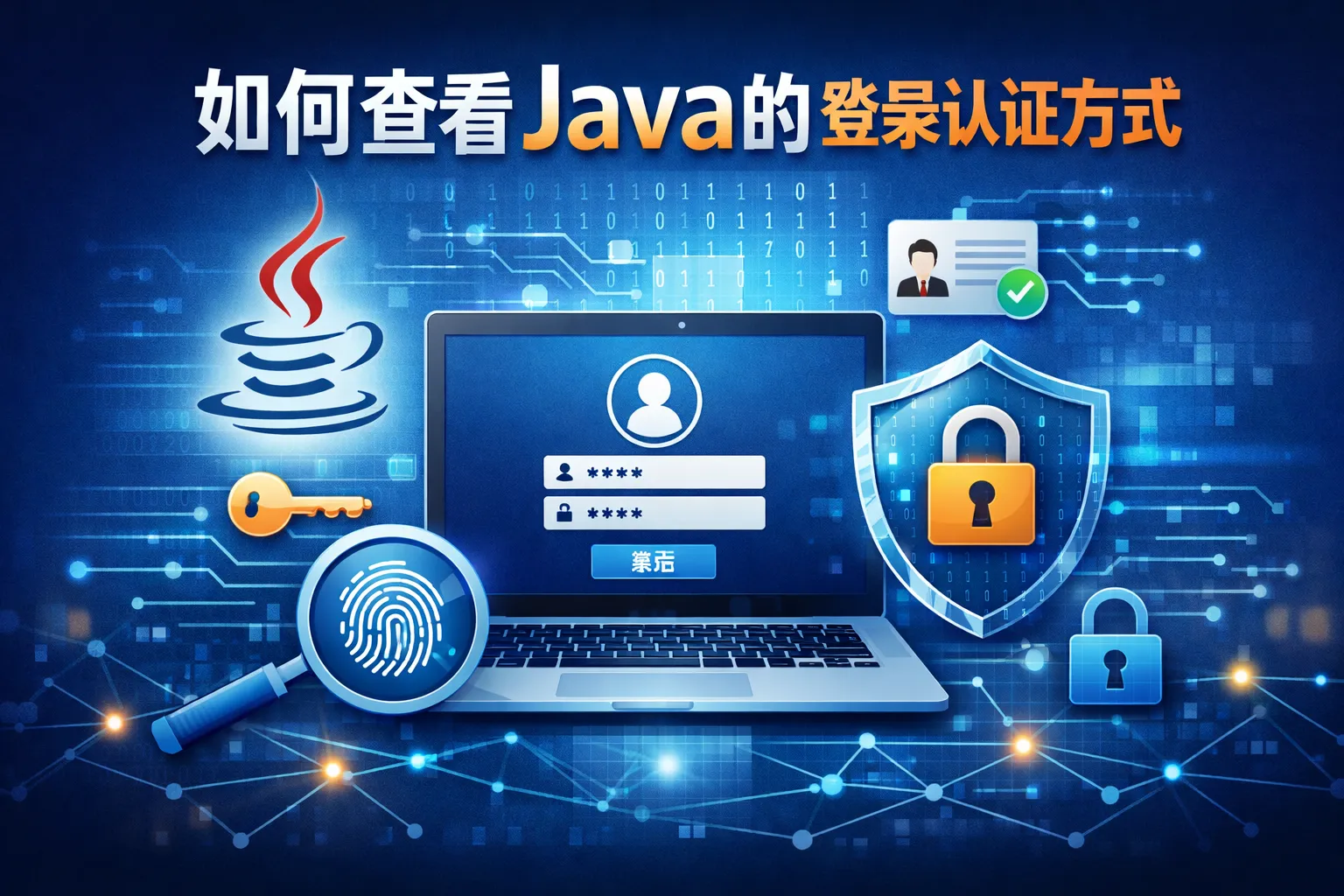 如何查看java的登录认证方式