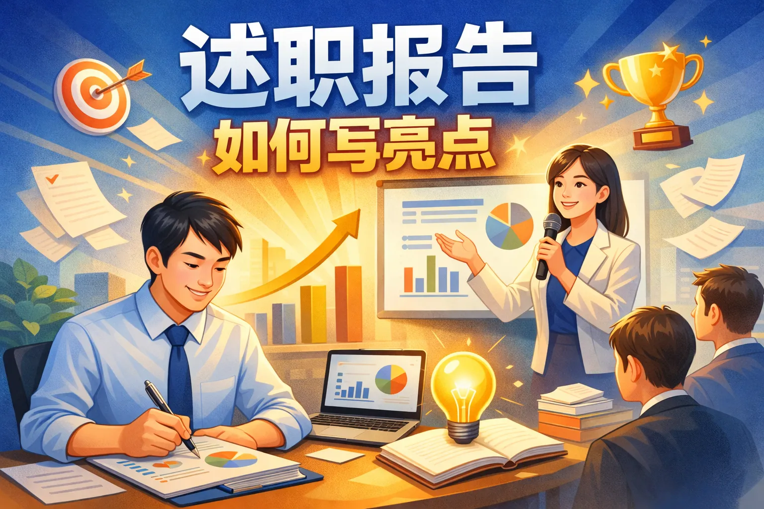 述职报告如何写亮点