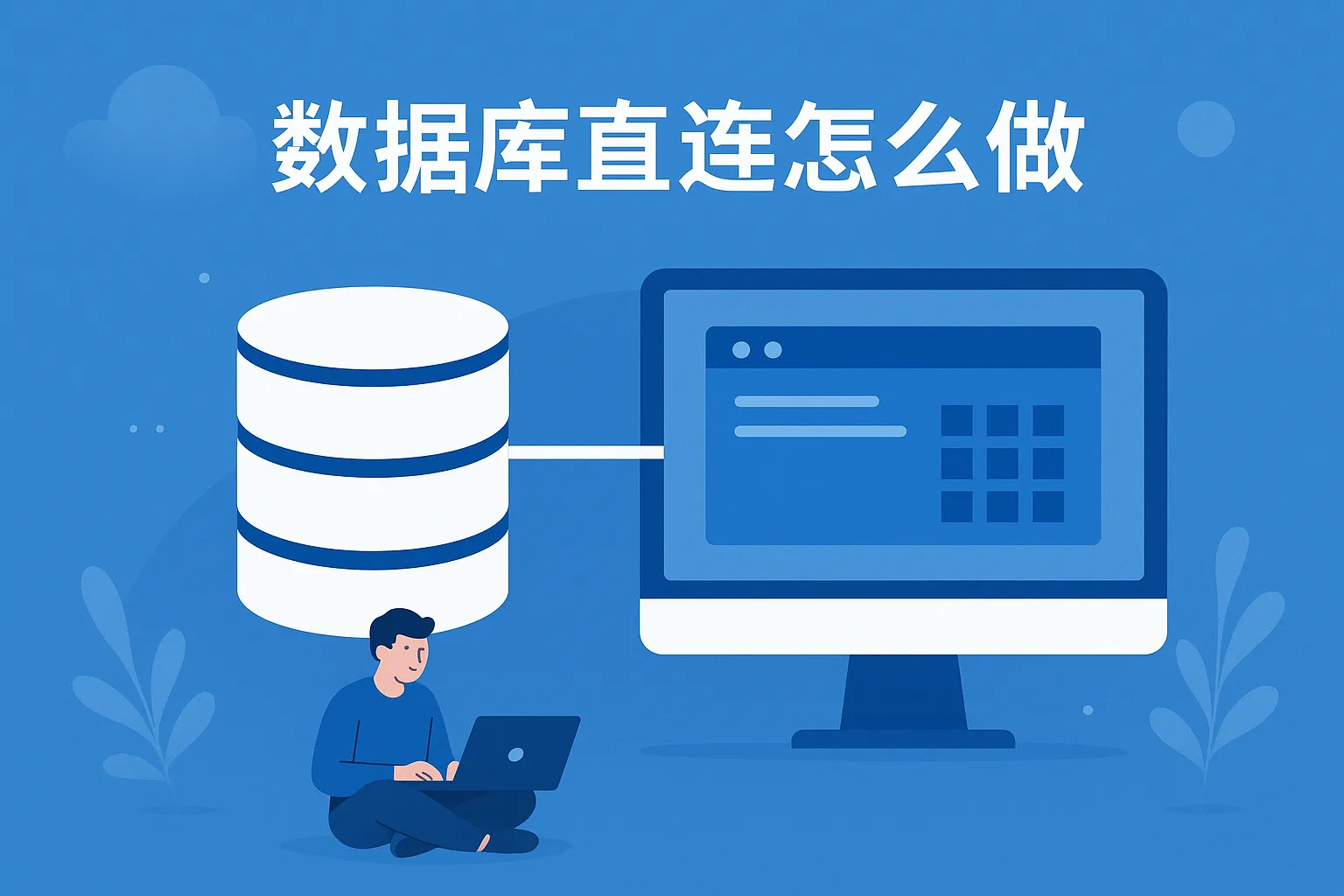 数据库直连怎么做