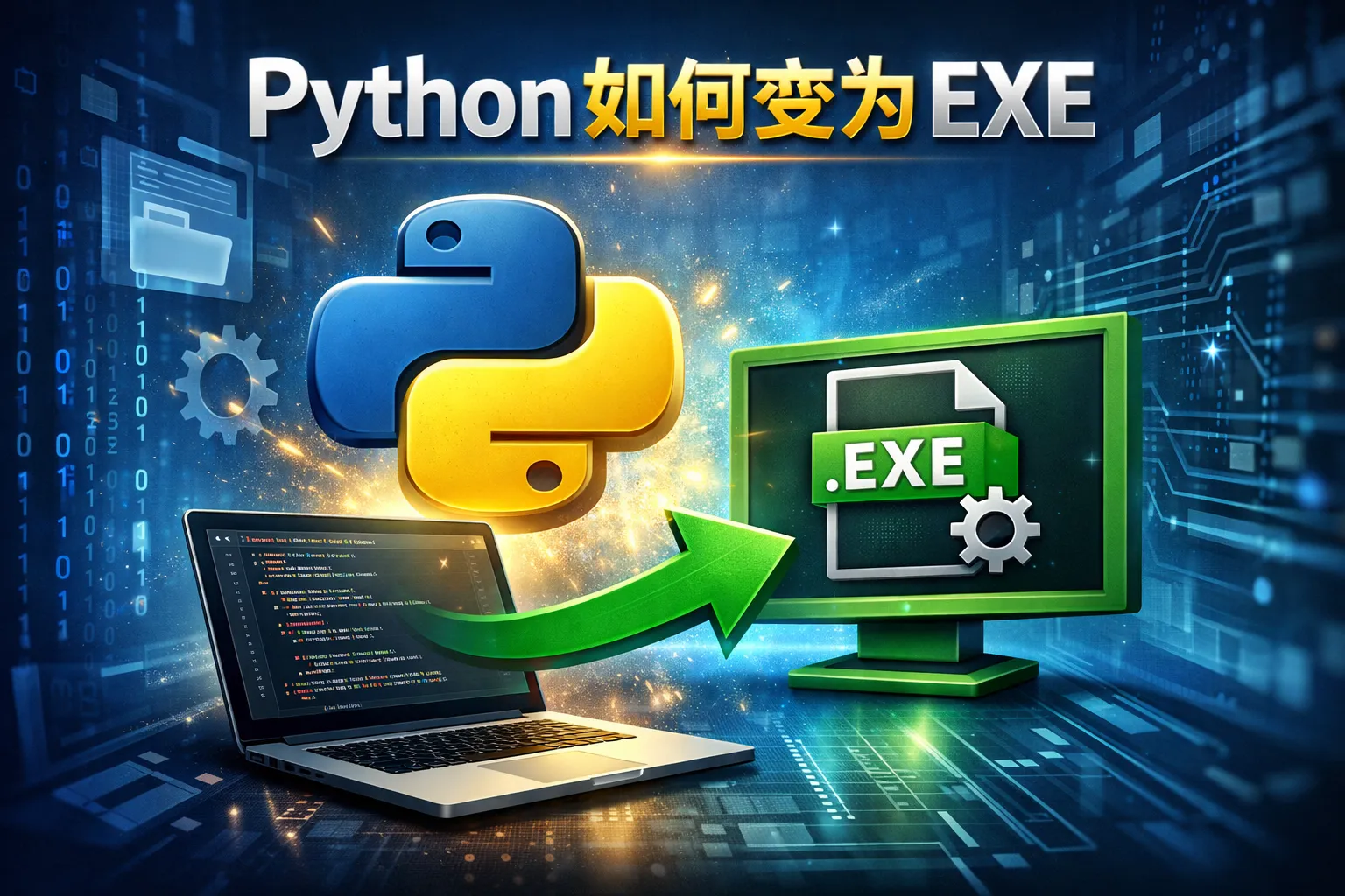 python如何变为exe