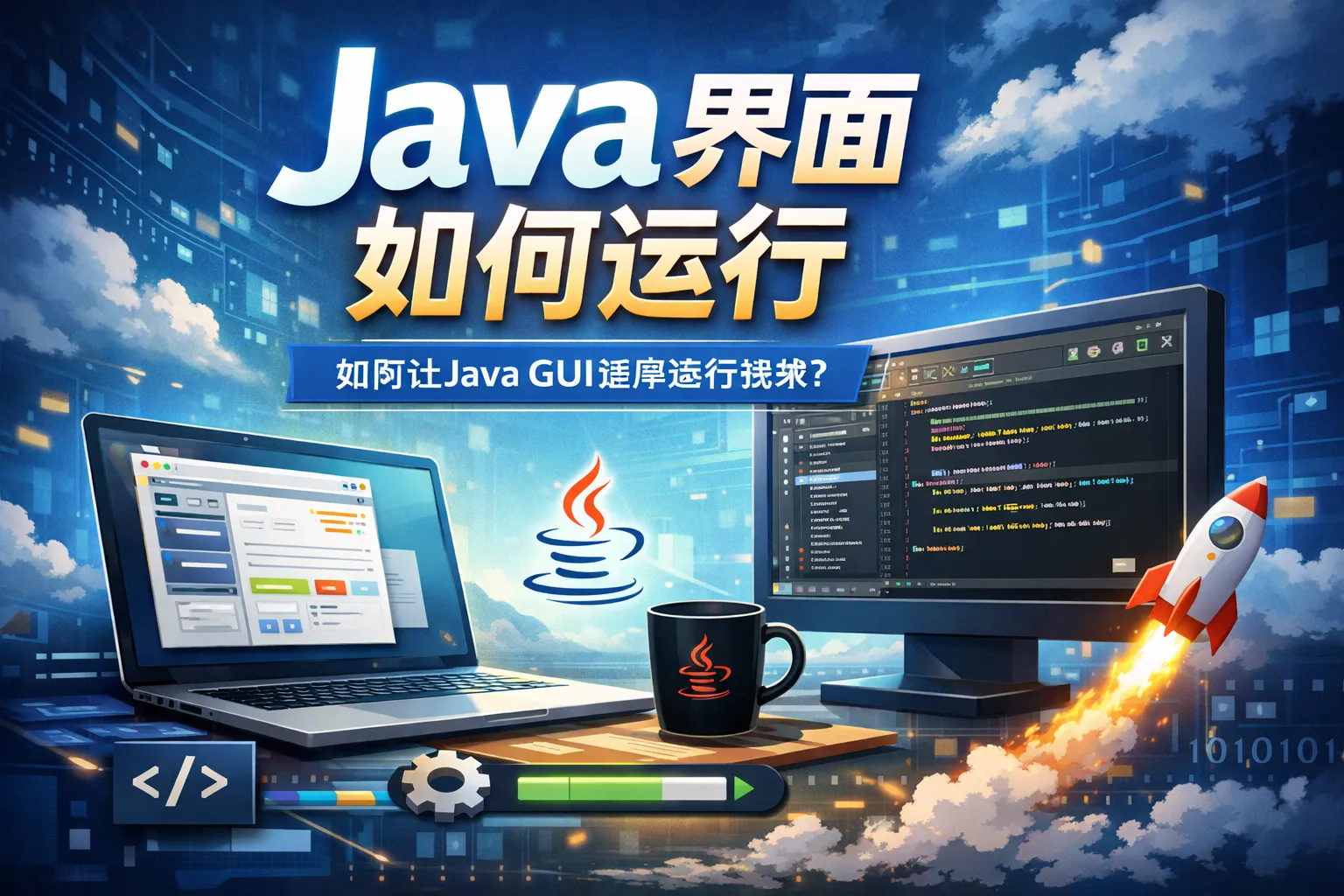 java界面如何运行