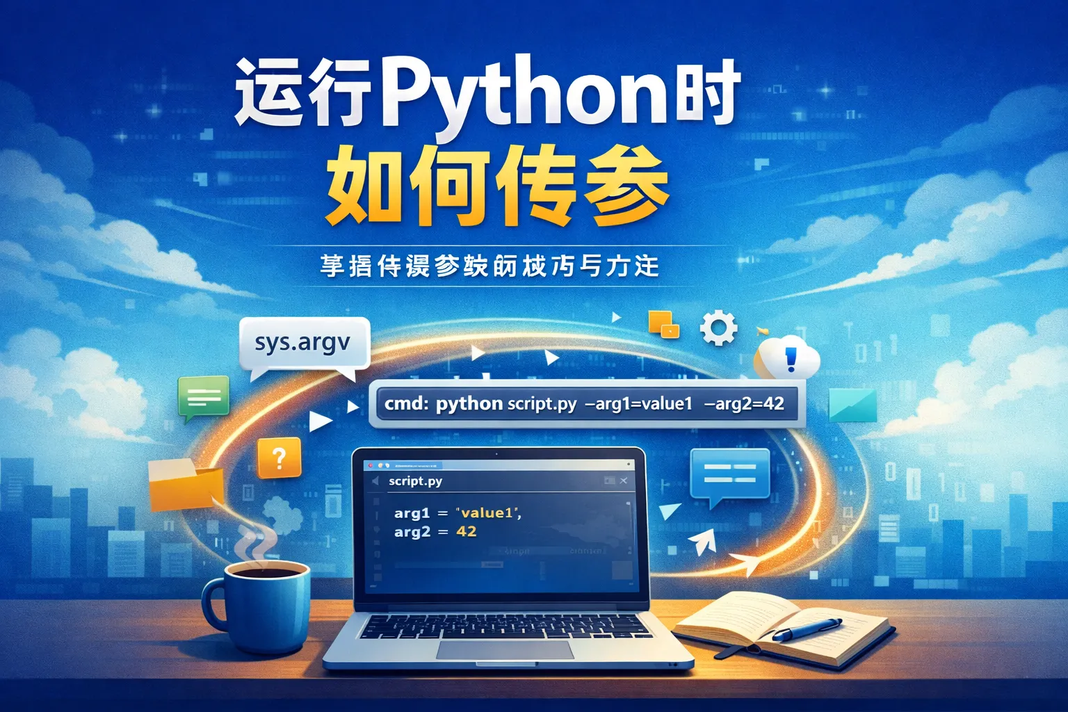 运行Python时如何传参