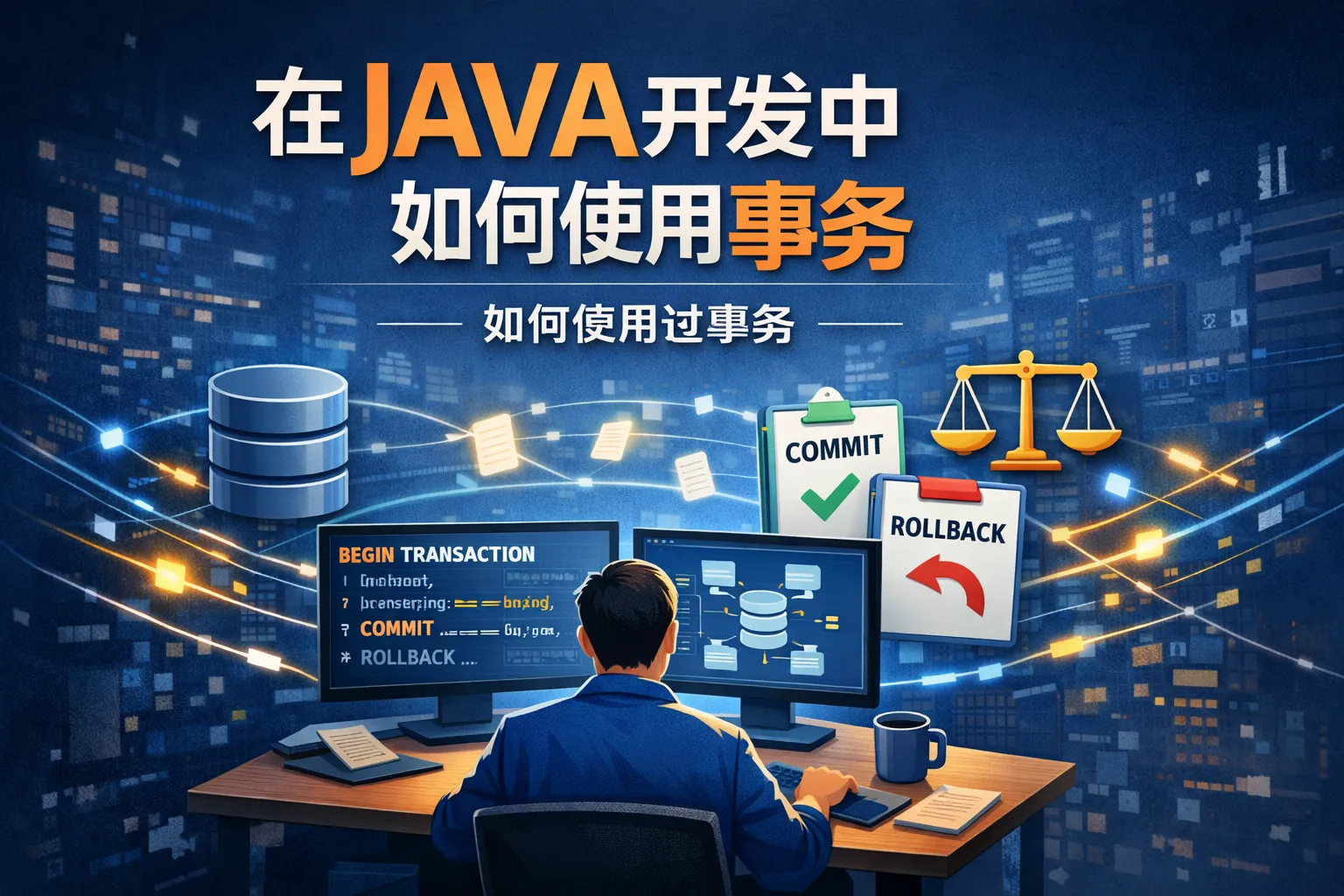 在JAVA开发中如何使用过事务