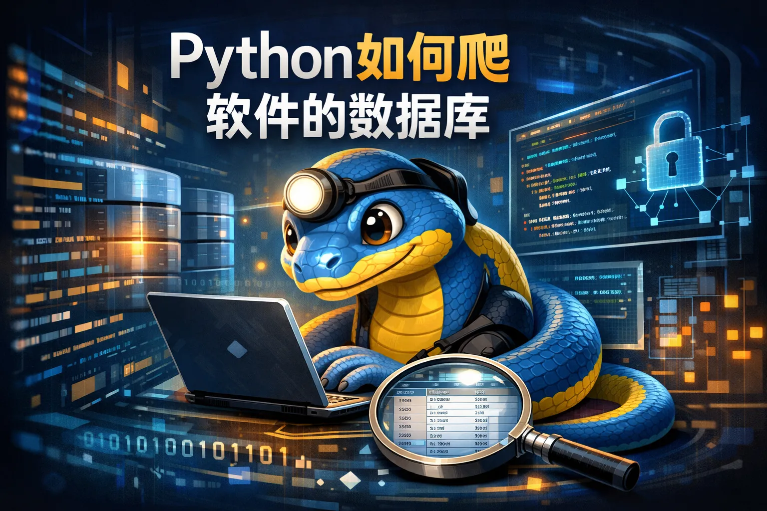 python如何爬软件的数据库