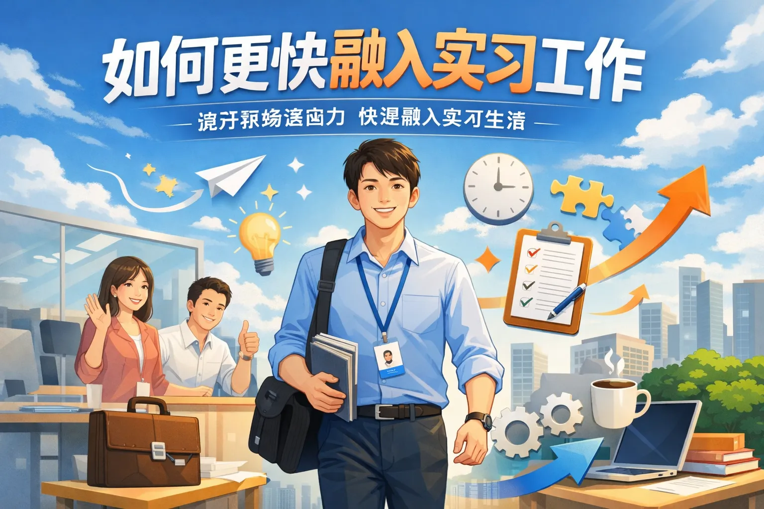 如何更快融入实习工作