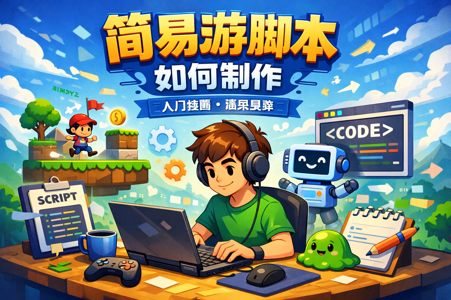 简易游脚本如何制作