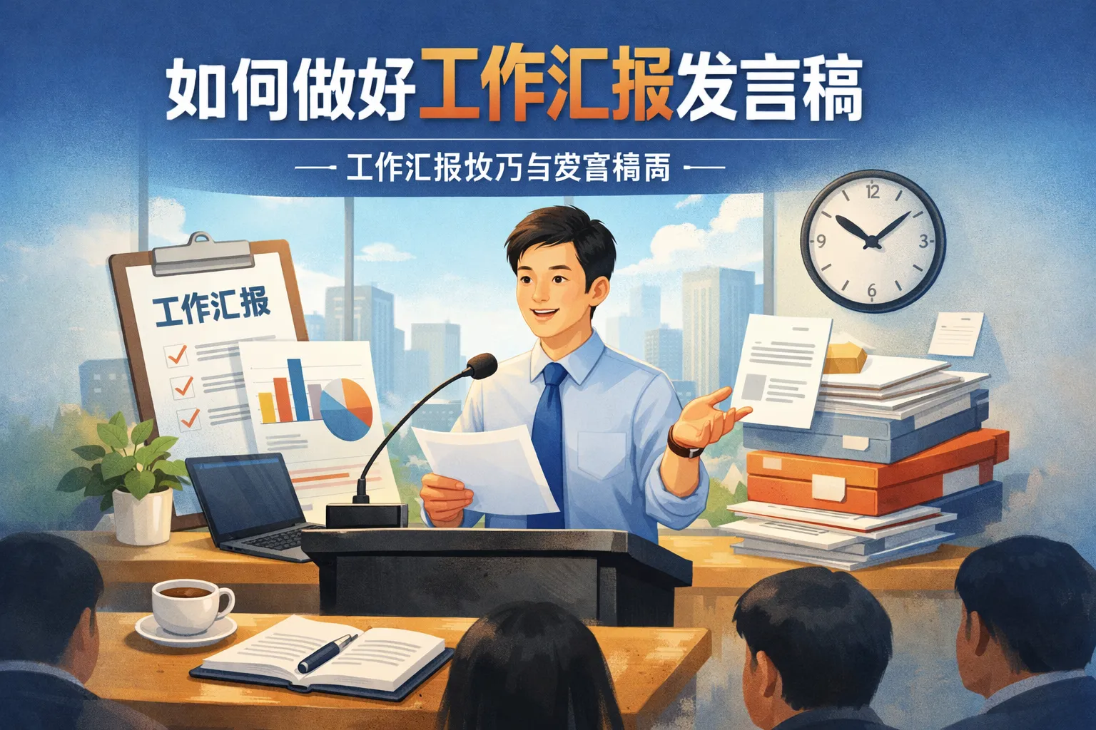 如何做好工作汇报发言稿