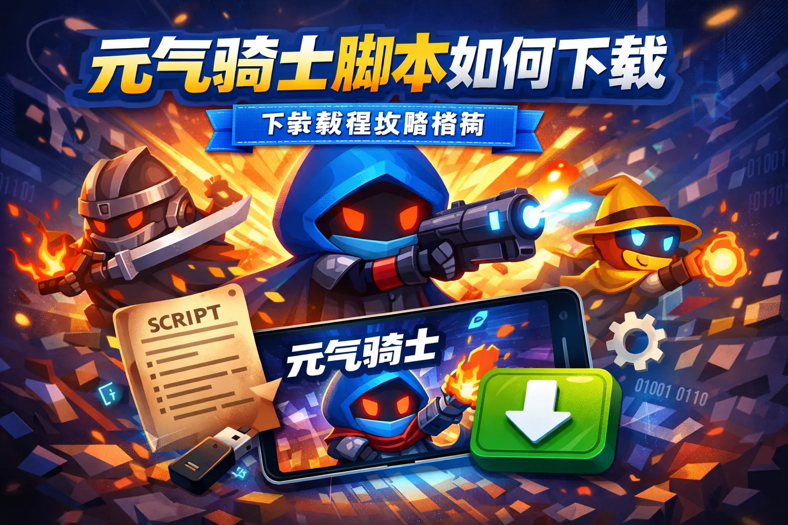 元气骑士脚本如何下载