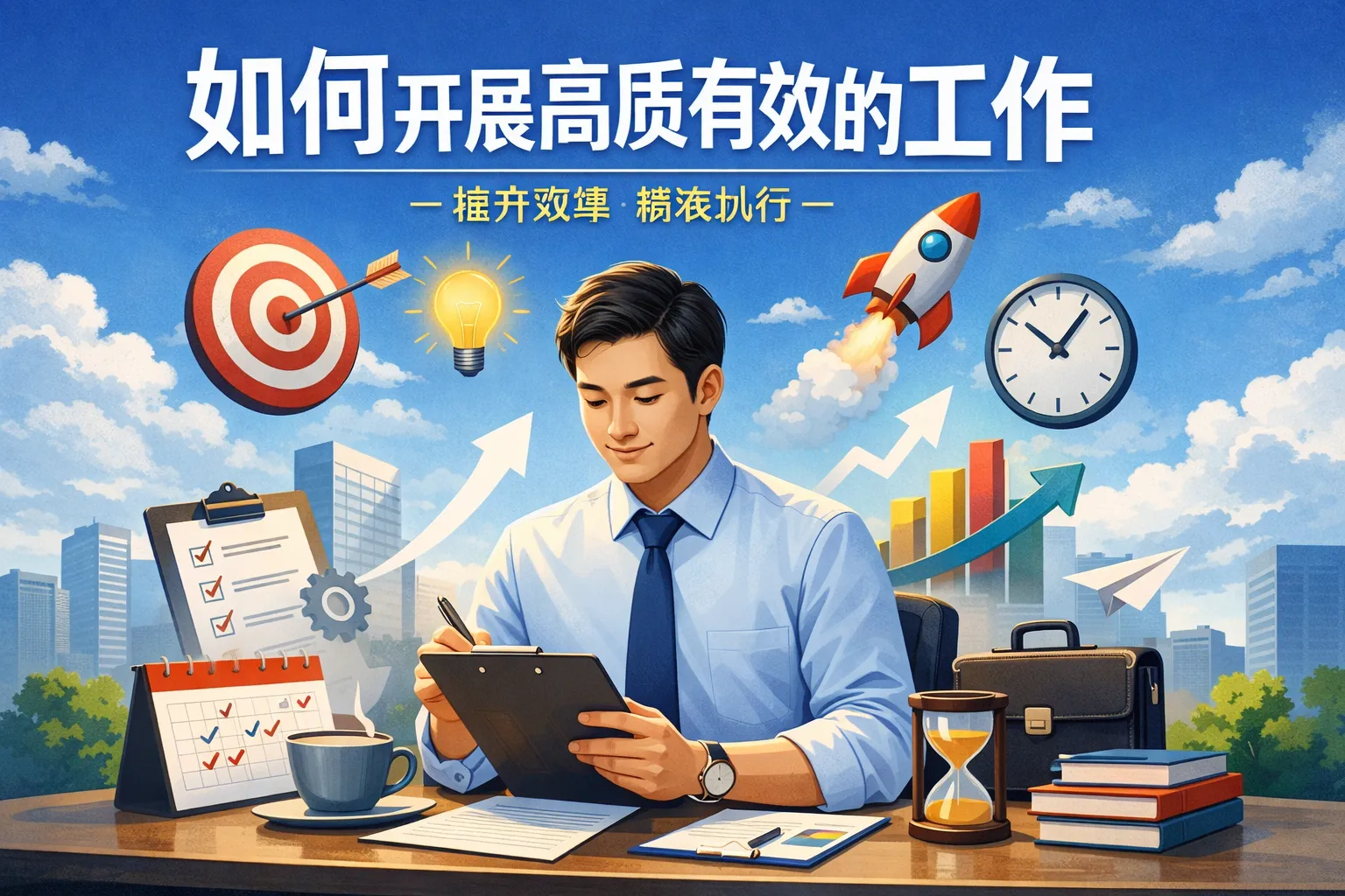 如何开展高质有效的工作