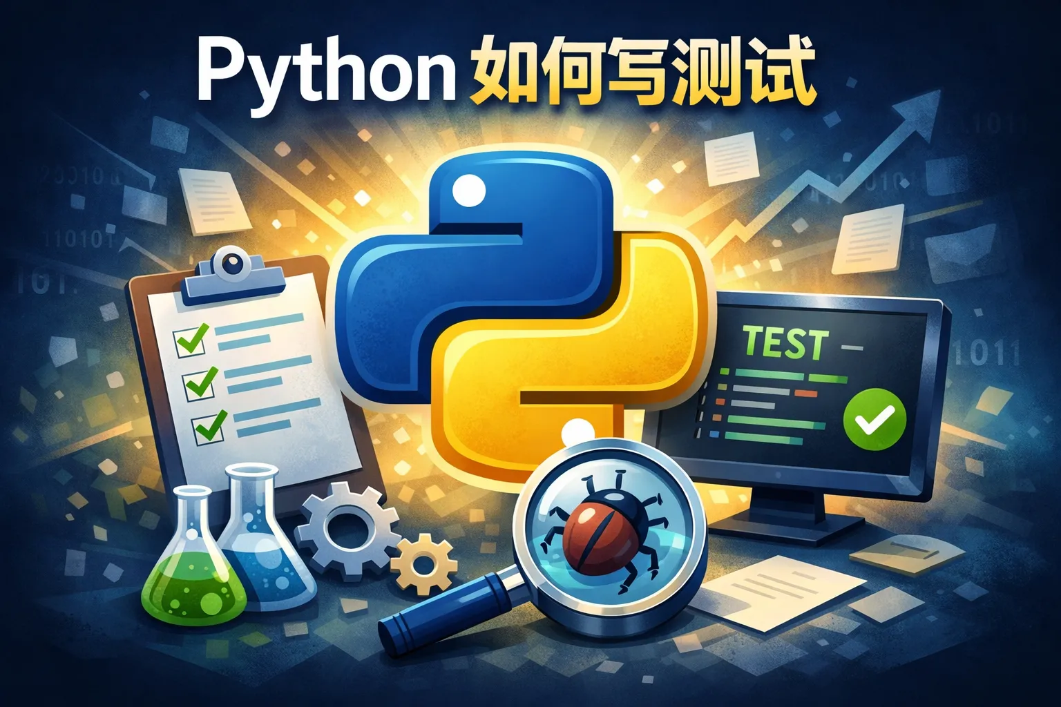 python如何写测试