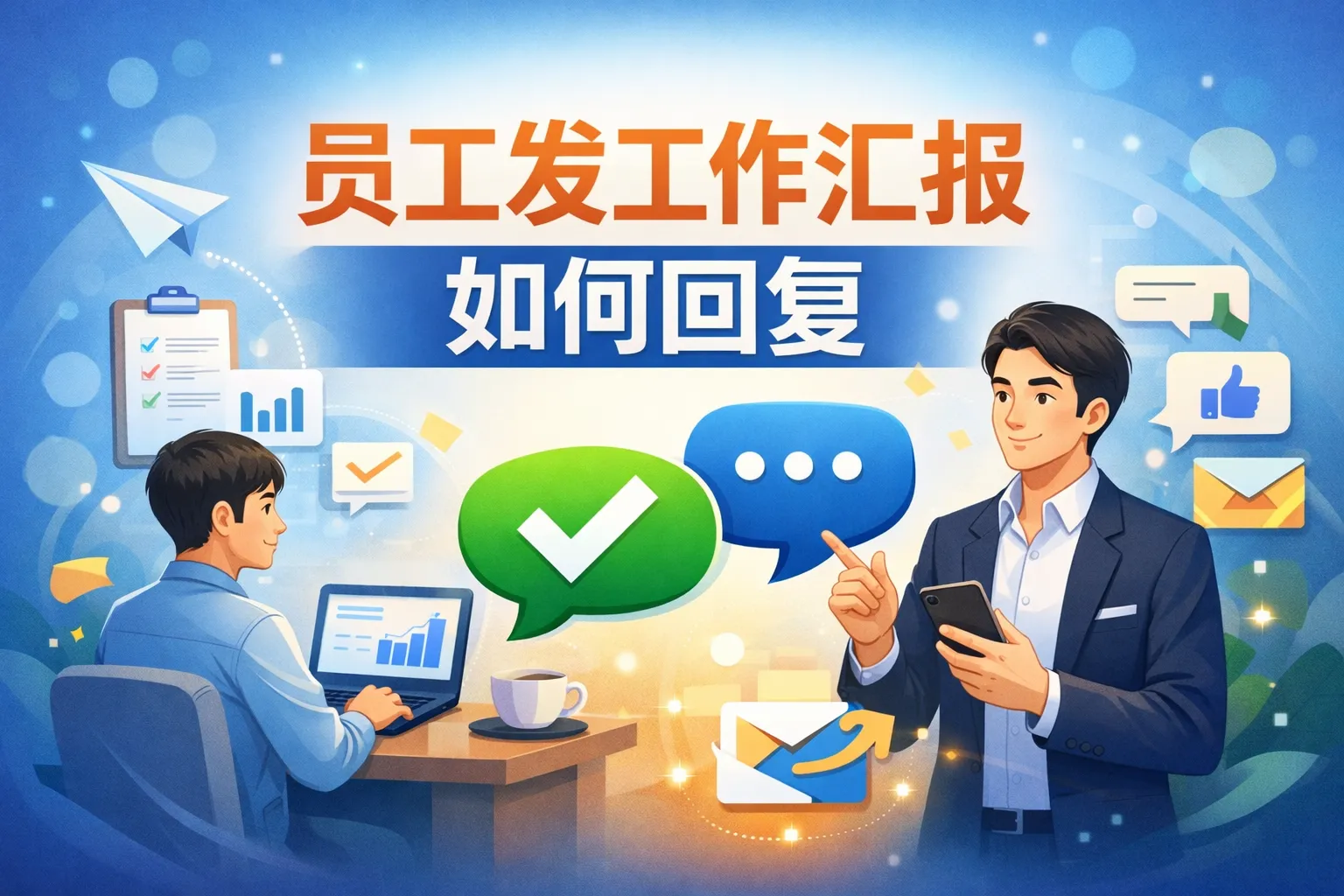 员工发工作汇报如何回复