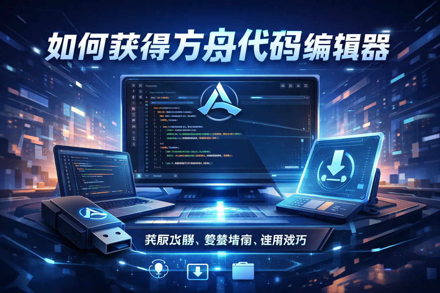 如何获得方舟代码编辑器