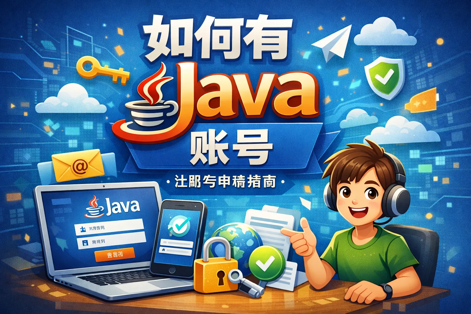 如何有java账号