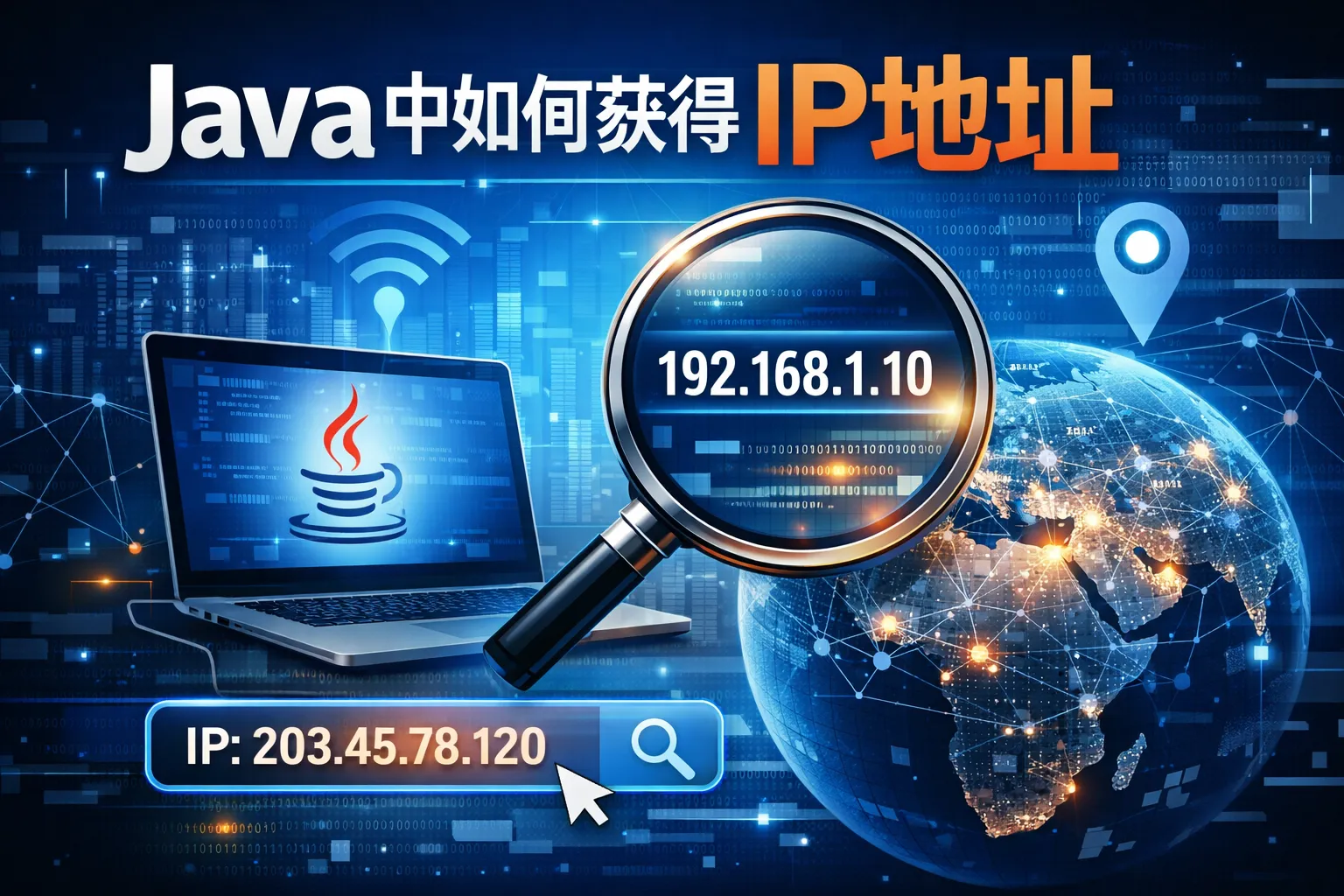 java中如何获得ip地址