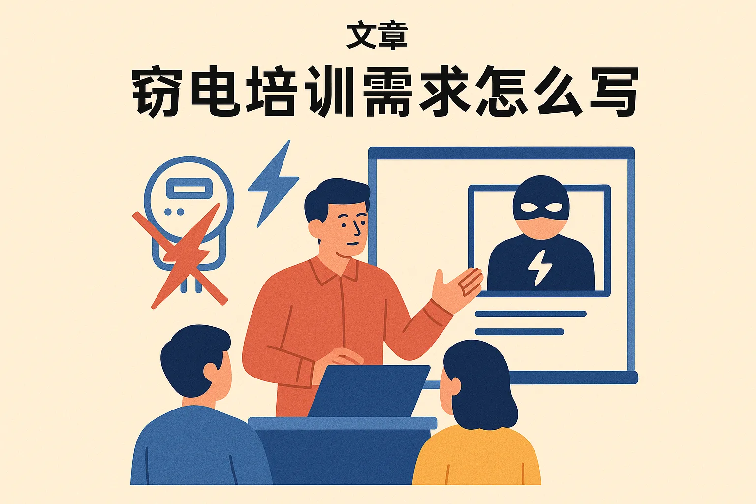 窃电培训需求怎么写