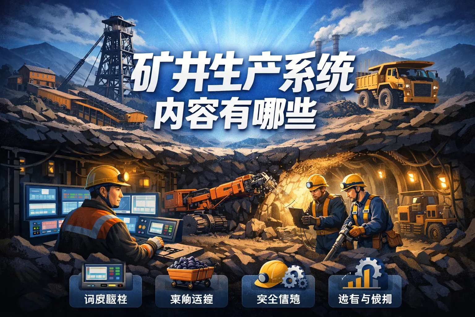 矿井生产系统内容有哪些