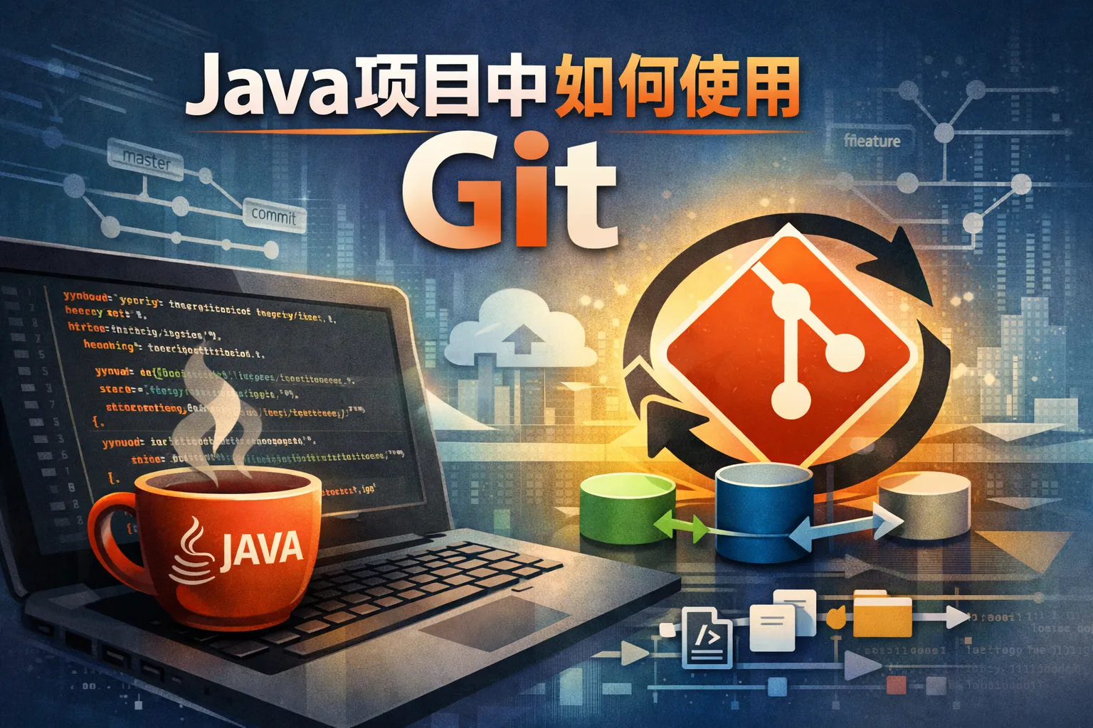 java项目中如何使用git