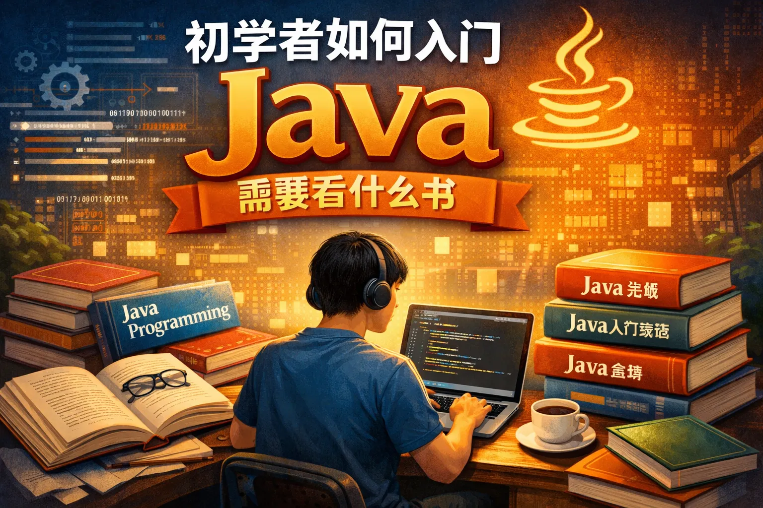 初学者如何入门java需要看什么书
